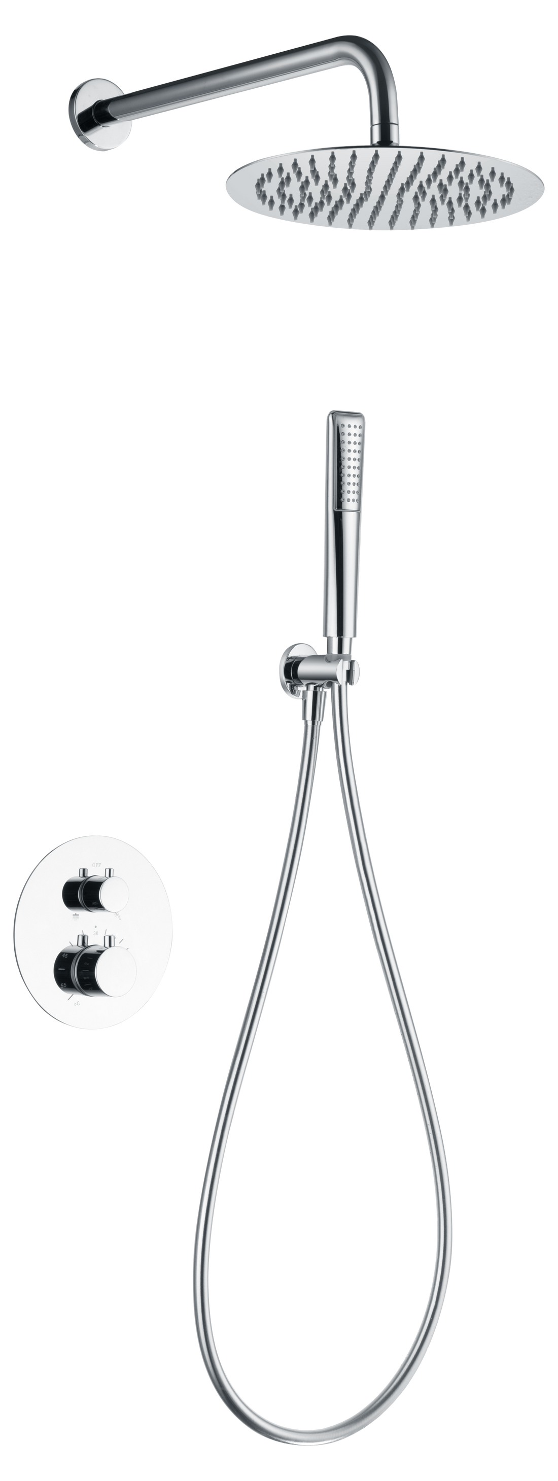 Set doccia termostatico incasso serie Napoli COD: CD-GTN047I