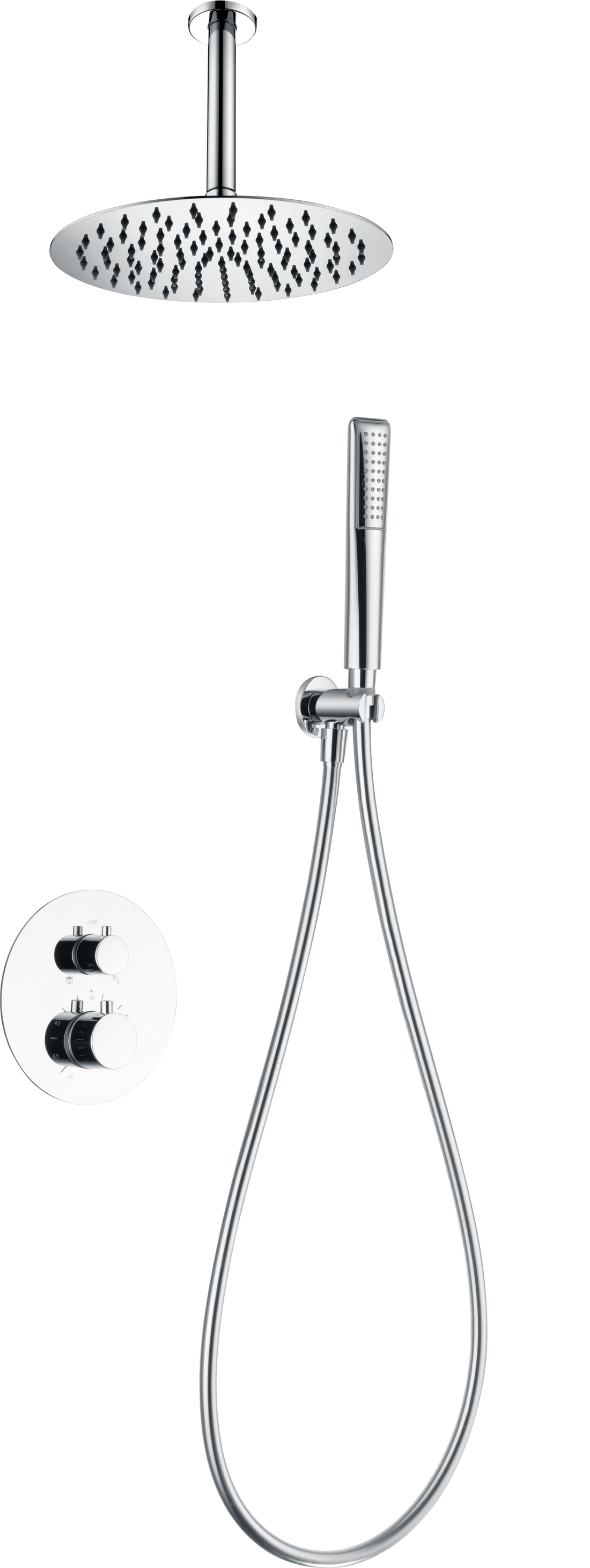 Set doccia incasso termostatico serie Salerno  COD: CD-GTS060I