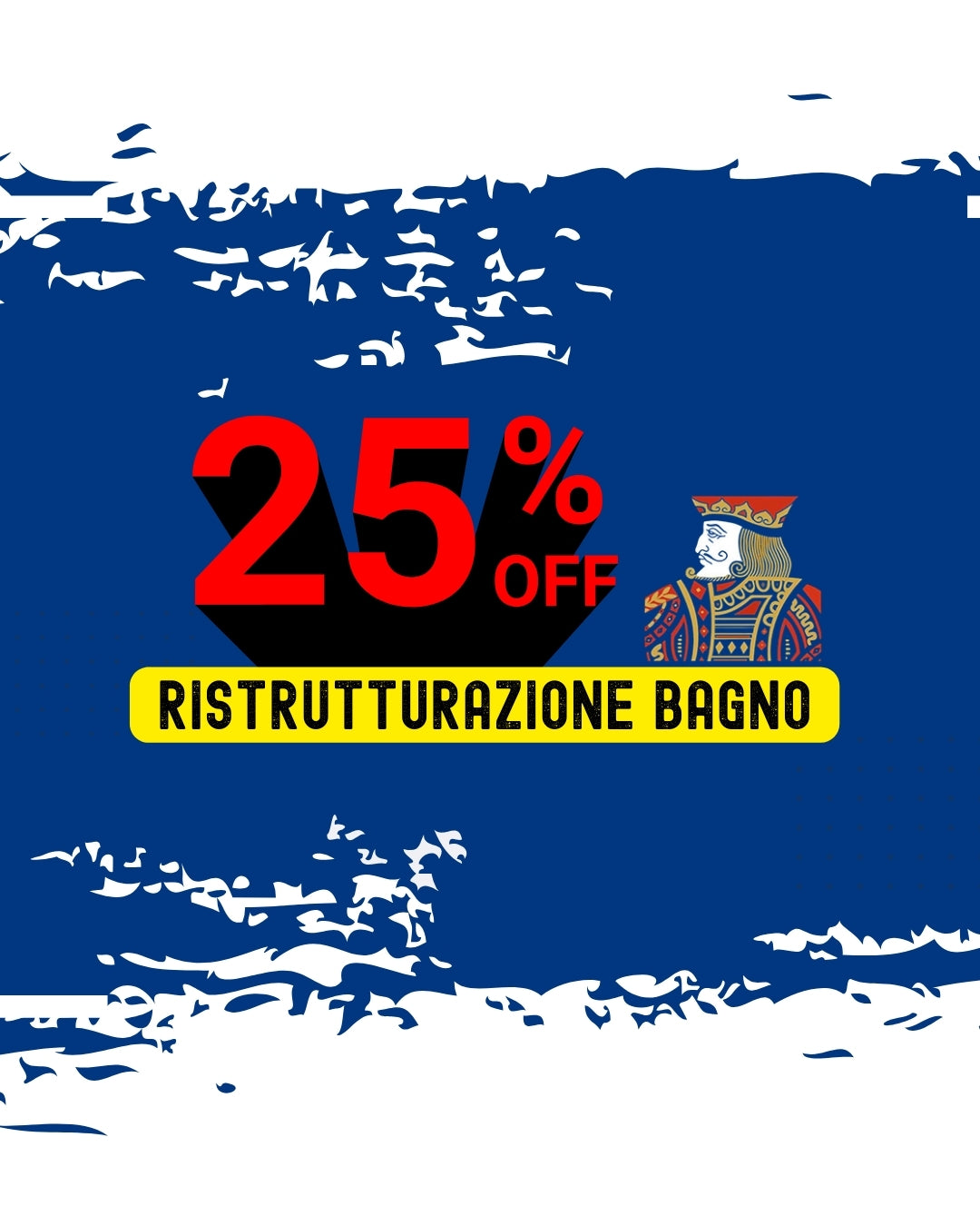 Sconto 25% Ristrutturazione Bagno