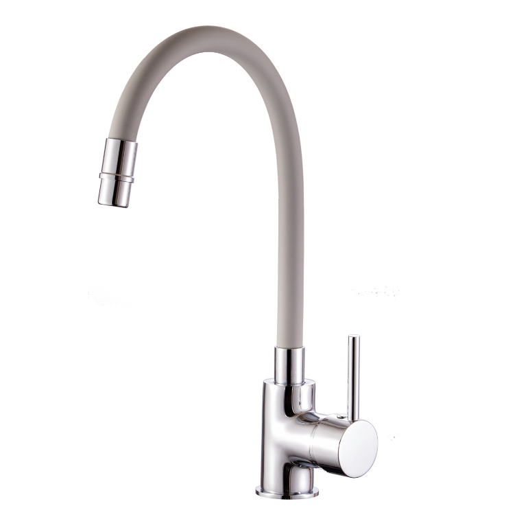 Miscelatore cucina con canna flessibile e girevole COD:CD-01832C