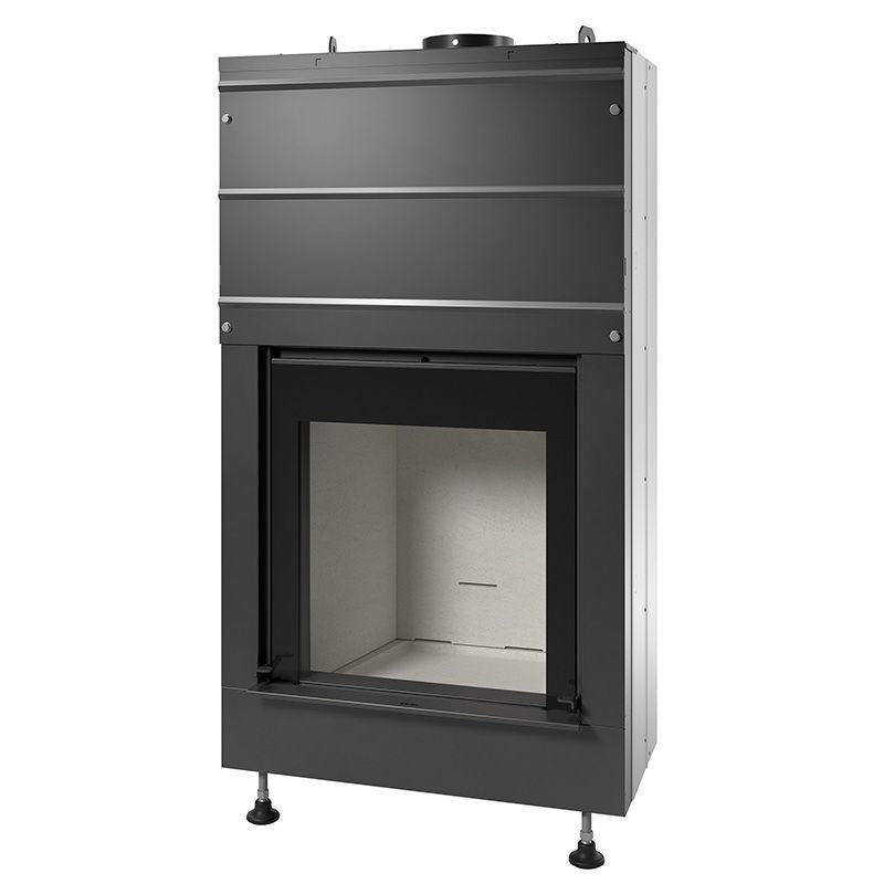 Caminetto a legna a convenzione naturale cornice Minimal COD:CD-LIGHT01M