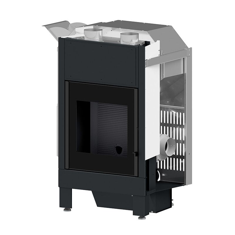 Caminetto a pellet con cornice essential COD:CD-MB14S.ESS.M