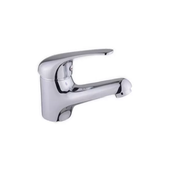 Chrome basin mixer with pop up waste COD:MXBMC1003CR