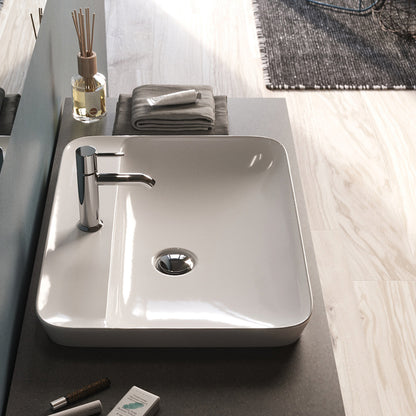 LAVABO AD INCASSO RETTANGOLARE MONOFORO VARIANT 55 X 42 CM COD-CD:185-RNSRFD