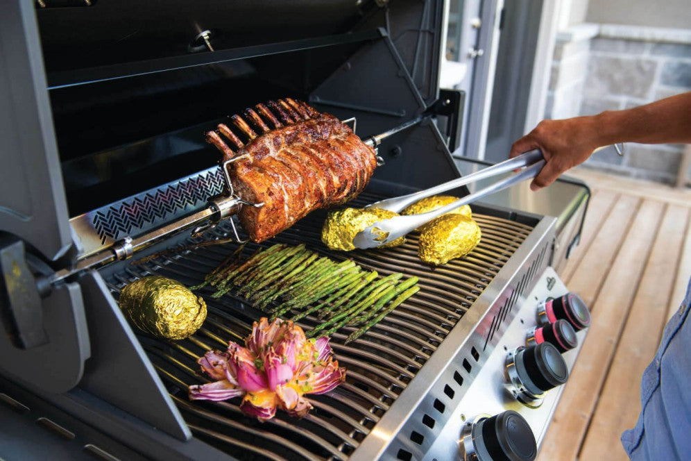 PRESTIGE® 500 RSIB WITH SIDE AND REAR INFRARED BURNERS COD:P500RSIBPSS-3-IT