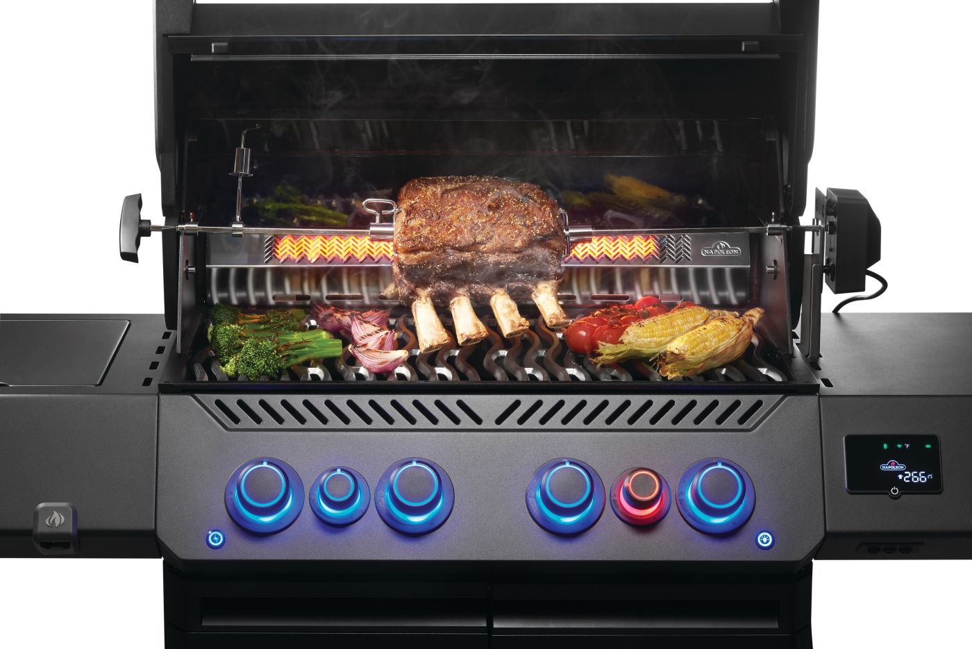 PHANTOM TRAVELQ™ PRO285X BARBECUE WITH SUPPORT TROLLEY COD: PRO285X-MK-IT-PHM