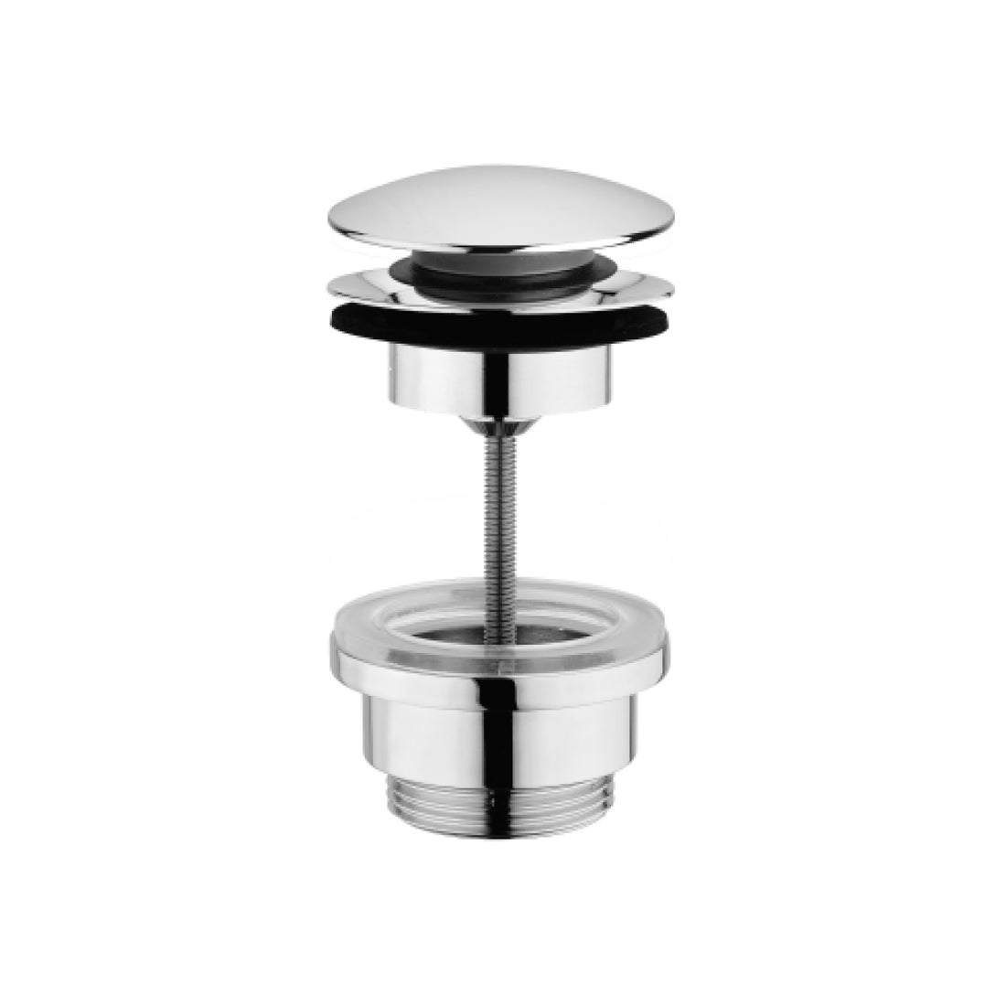 Piletta 1”1/4 con sistema skip-up universale in acciaio inox 316 COD:CD-364000B