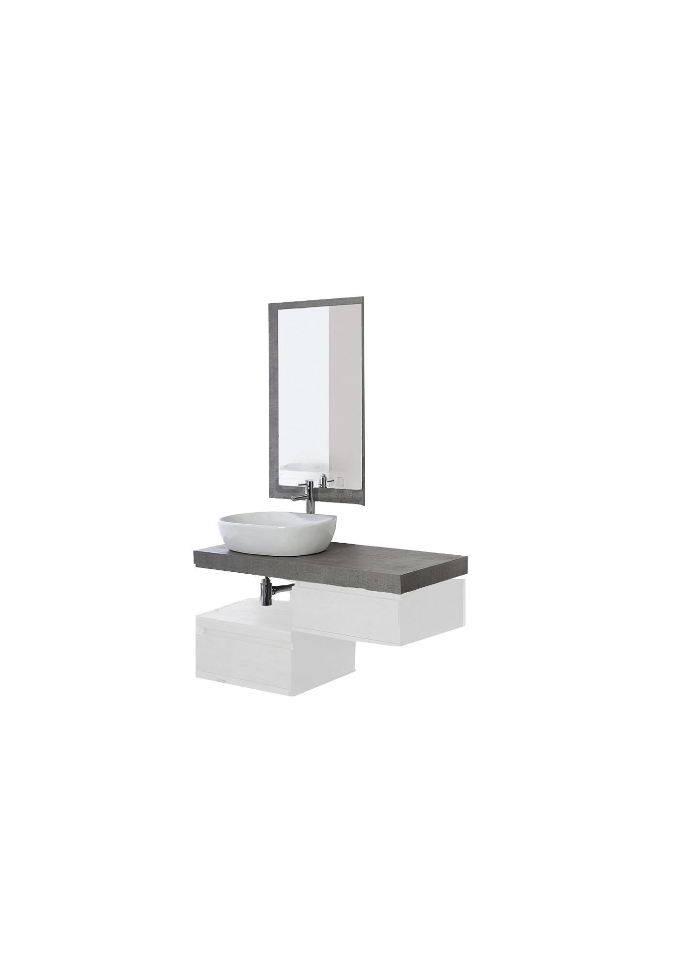 COMPOSIZIONE BAGNO SHELF ROVERE COD: CD-AB0CM