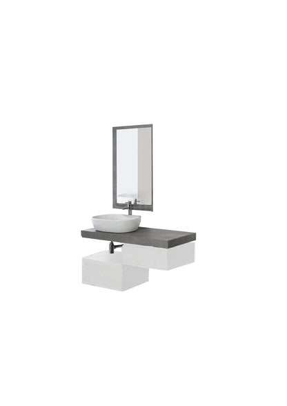 COMPOSIZIONE BAGNO SHELF ROVERE COD: CD-AB0CM
