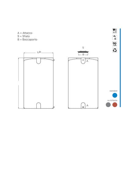 SERBATOIO CILINDRICO VERTICALE USO ALIMENTARE COD: CD- PLVRGS