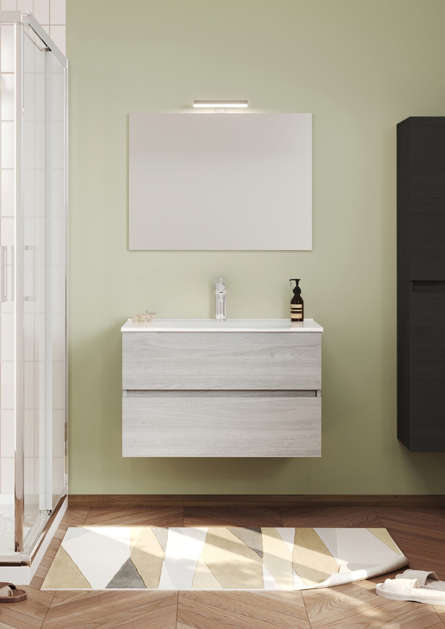 COMPOSIZIONE BAGNO EASY 80 COD: CD-AB00CM