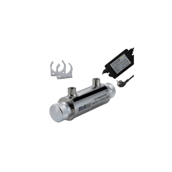 UltraRays Complete 4W UV system. 1/4″ – 0.9lt/min COD: CD-12012006-01X