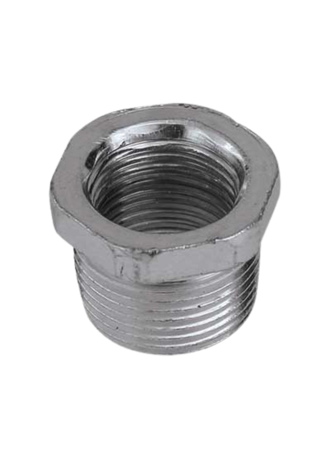 RIDUZIONE CON VITE MASCHIO/FEMMINA ACCIAIO   COD: CD-07436C