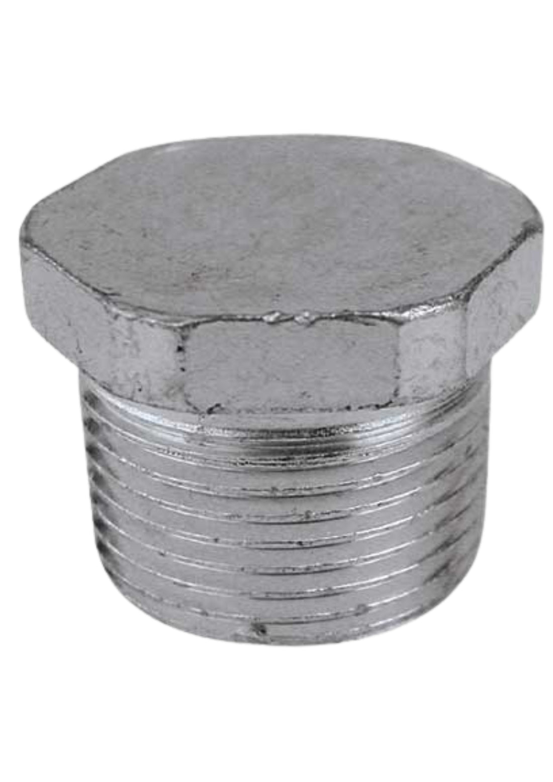 TAPPO MASCHIO ESAGONALE ACCIAIO   COD: CD-07444C