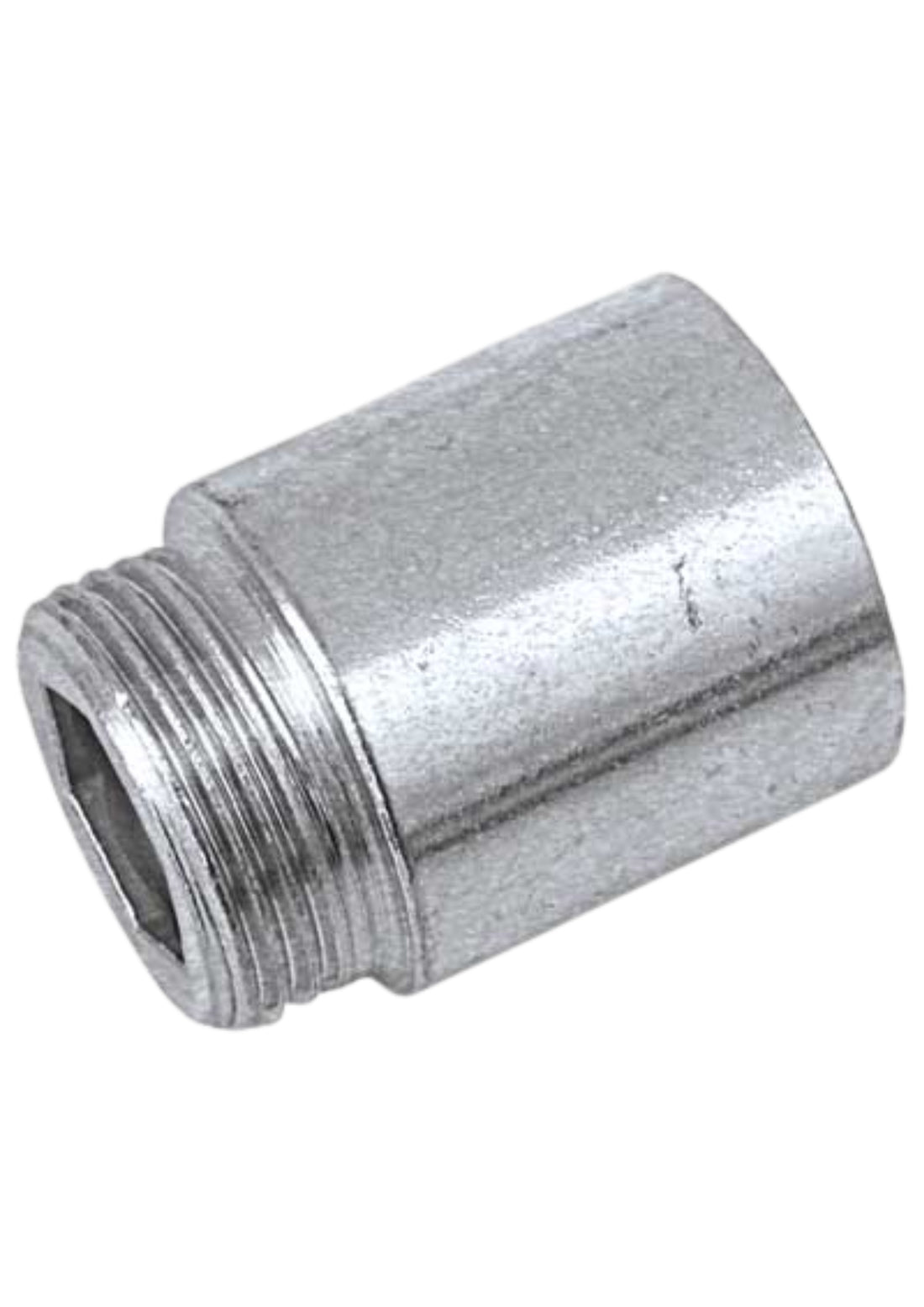 MANICOTTO RIDOTTO FEMMINA/MASCHIO ACCIAIO   COD: CD-07448C