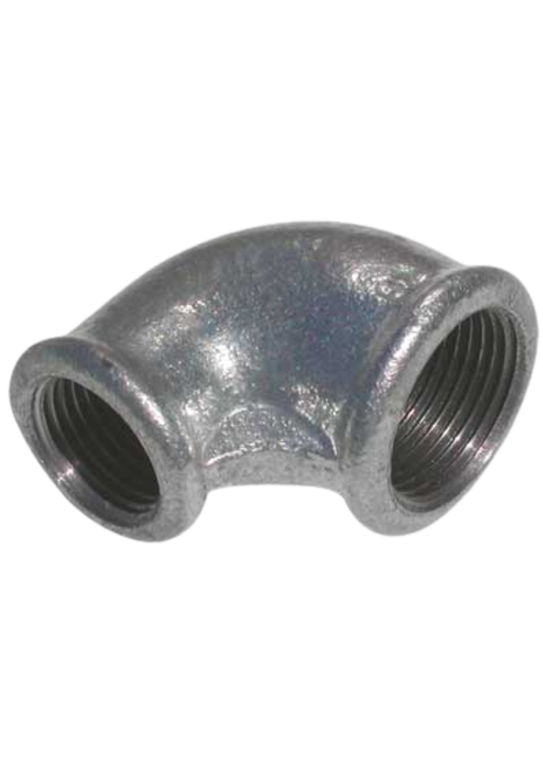 GOMITO RIDOTTO FEMMINA/FEMMINA ZINCATO COD: CD-07526C