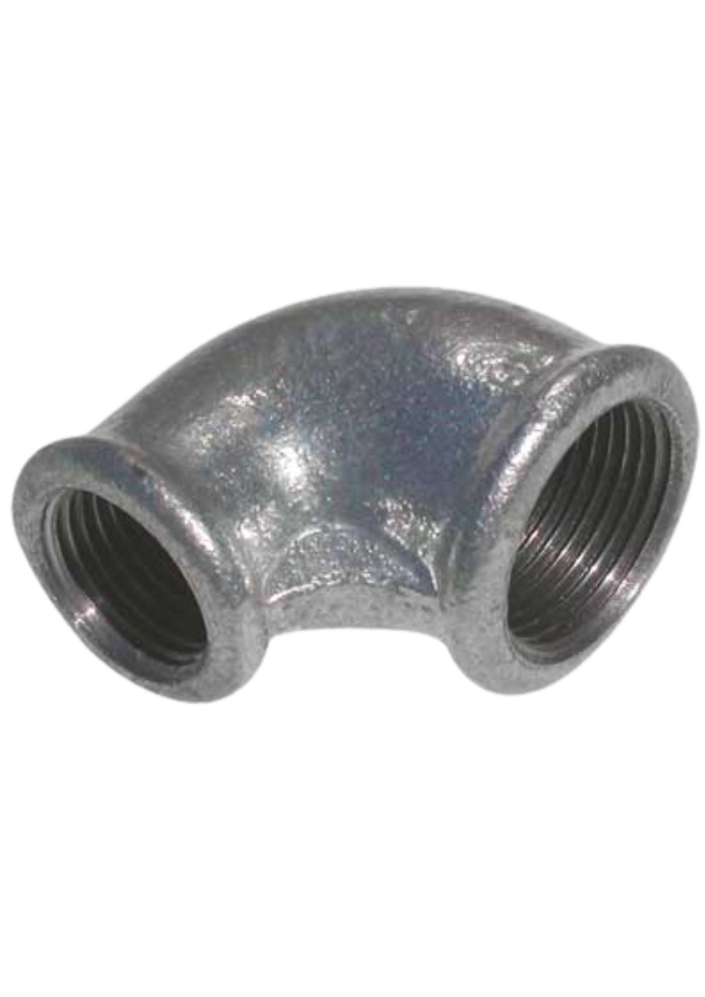 GOMITO RIDOTTO FEMMINA/FEMMINA ZINCATO COD: CD-07526C