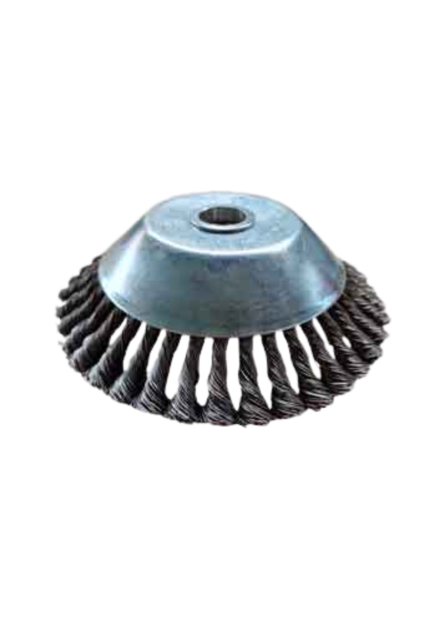 SPAZZOLA CONICA PER DECESEPUGLIATORE FILI RITORTI IDEAL STAR   COD: CD-41454CF