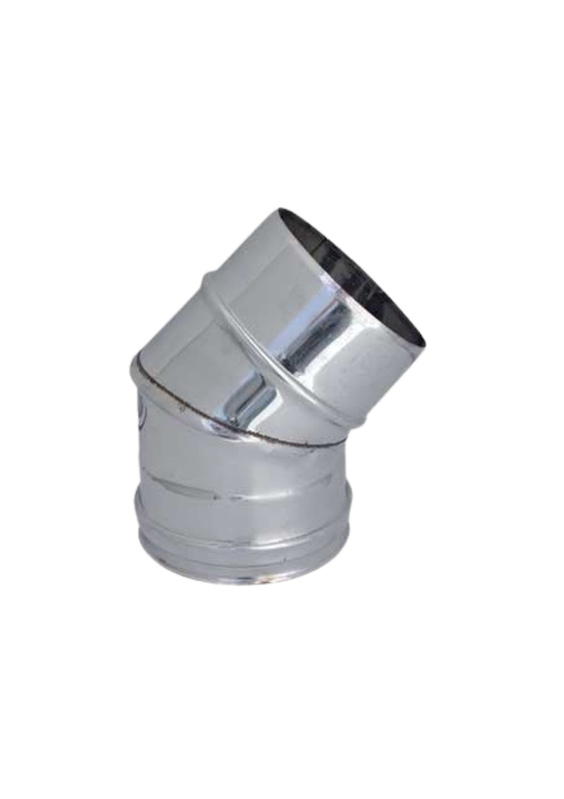 GOMITO A 45° PER CANNE FUMARIE     COD: CD-50242CF