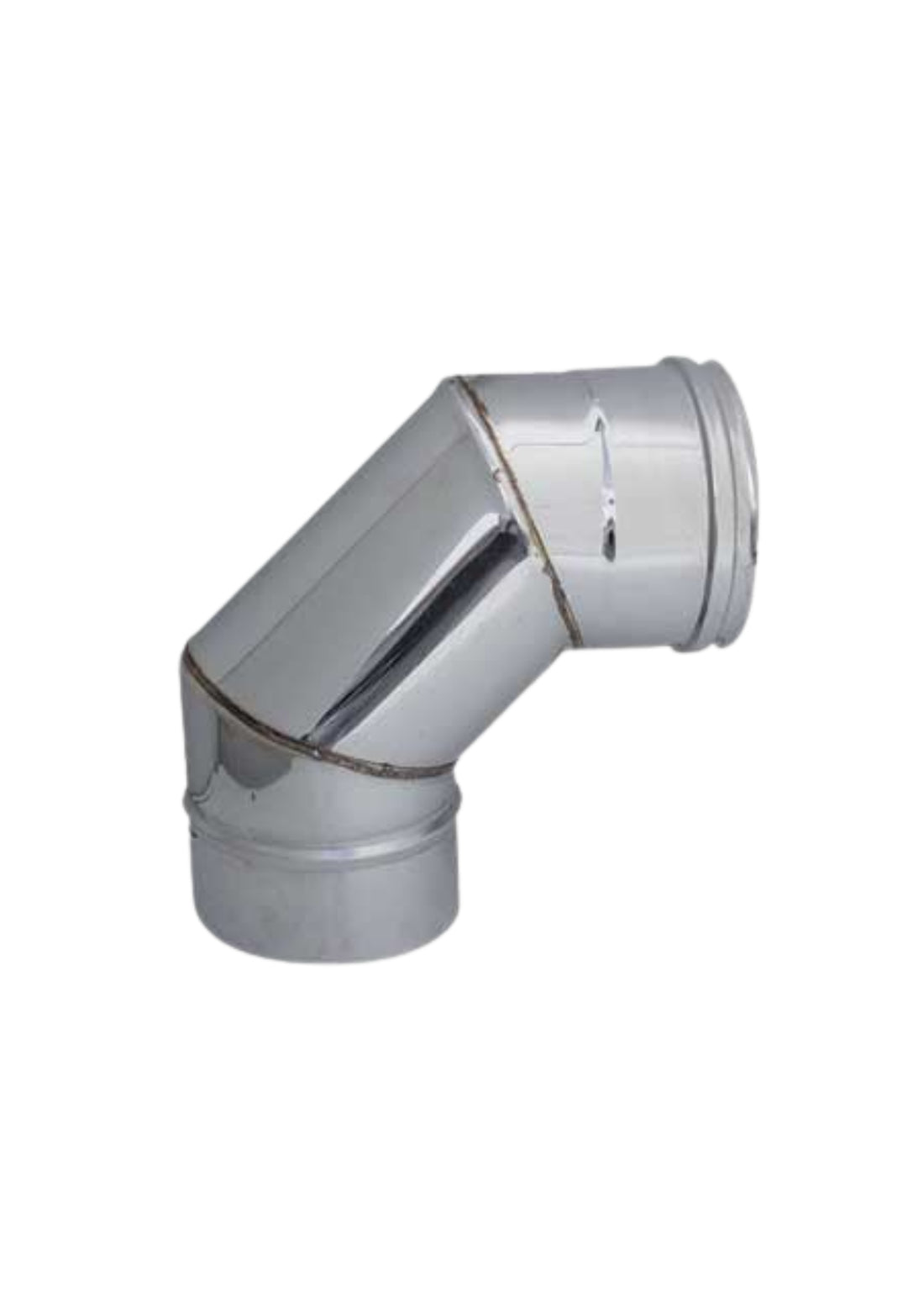 GOMITO A 90° PER CANNE FUMARIE     COD: CD-50244CF