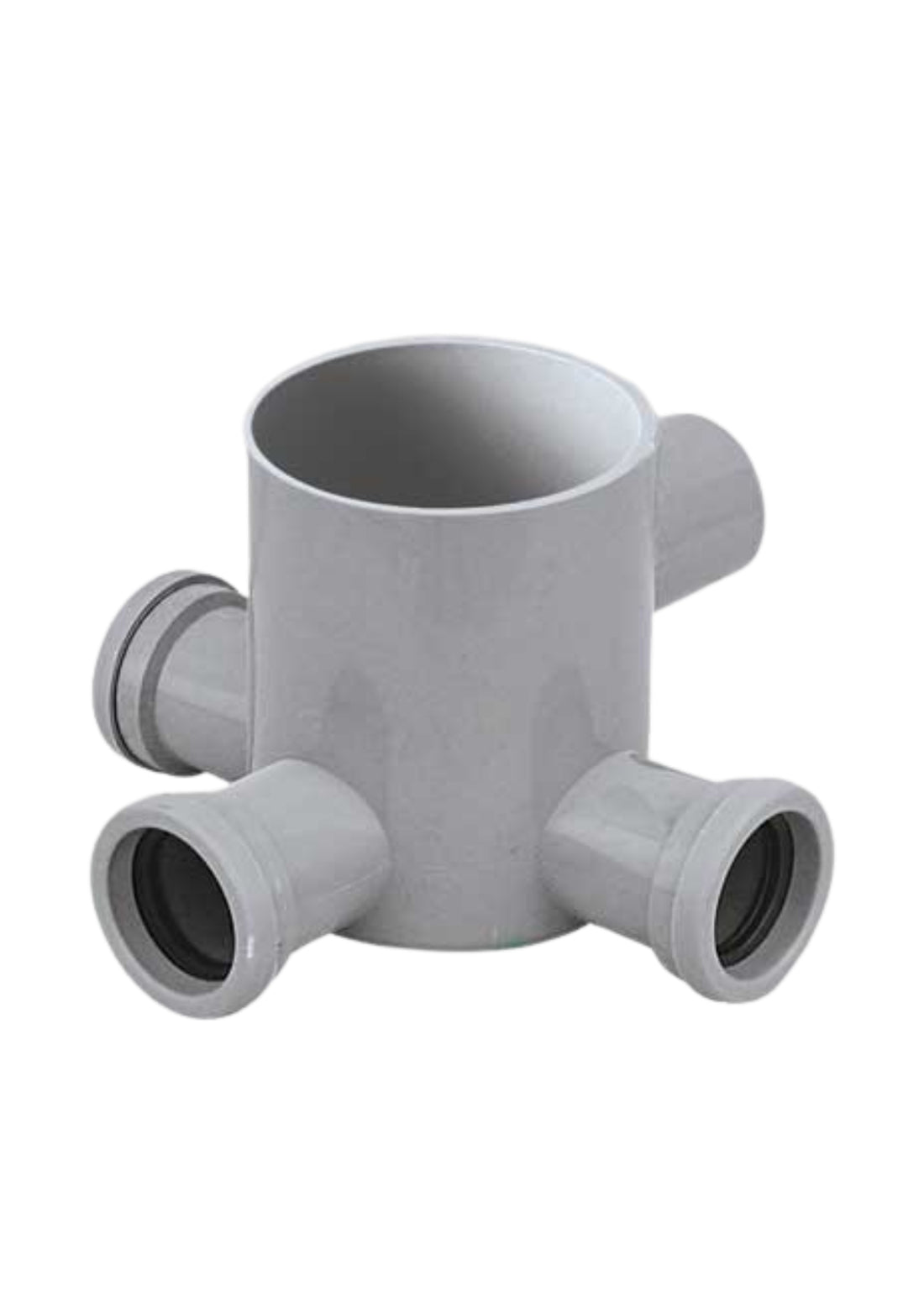POZZETTO GRIGIO BASSO 3 VIE DM 100     COD: CD-08092C