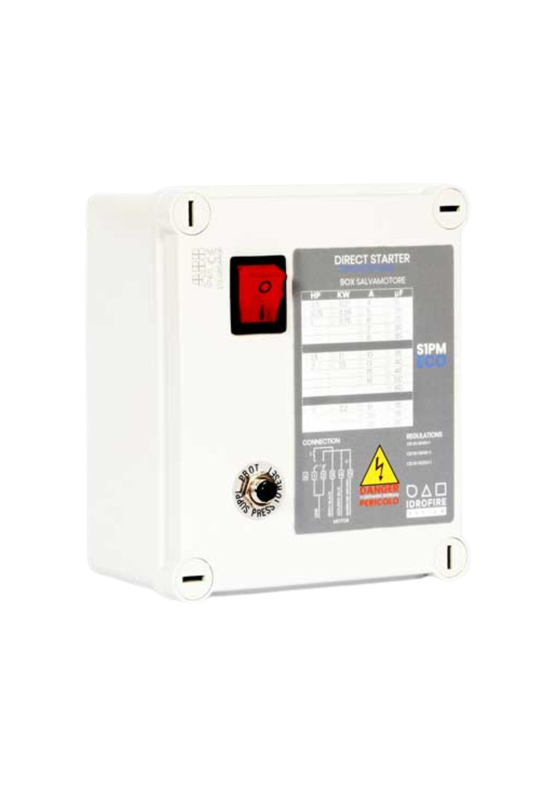 QUADRO ELETTROMECCANICA PER POMPE SOMMERSE    COD: CD-14227C