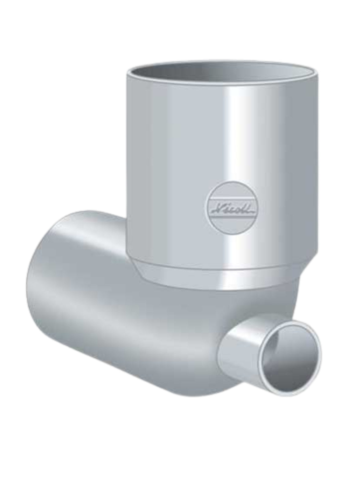 CURVA WC CON ATTACCO FRONTALE      COD: CD-08436C