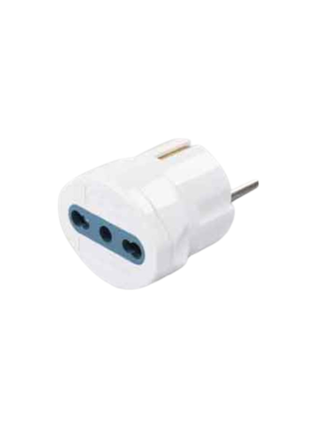 ADATTATORE SEMPLICE SCHUKO/BIVALENTE 10A IDEAL STAR   COD: CD-6920602CF