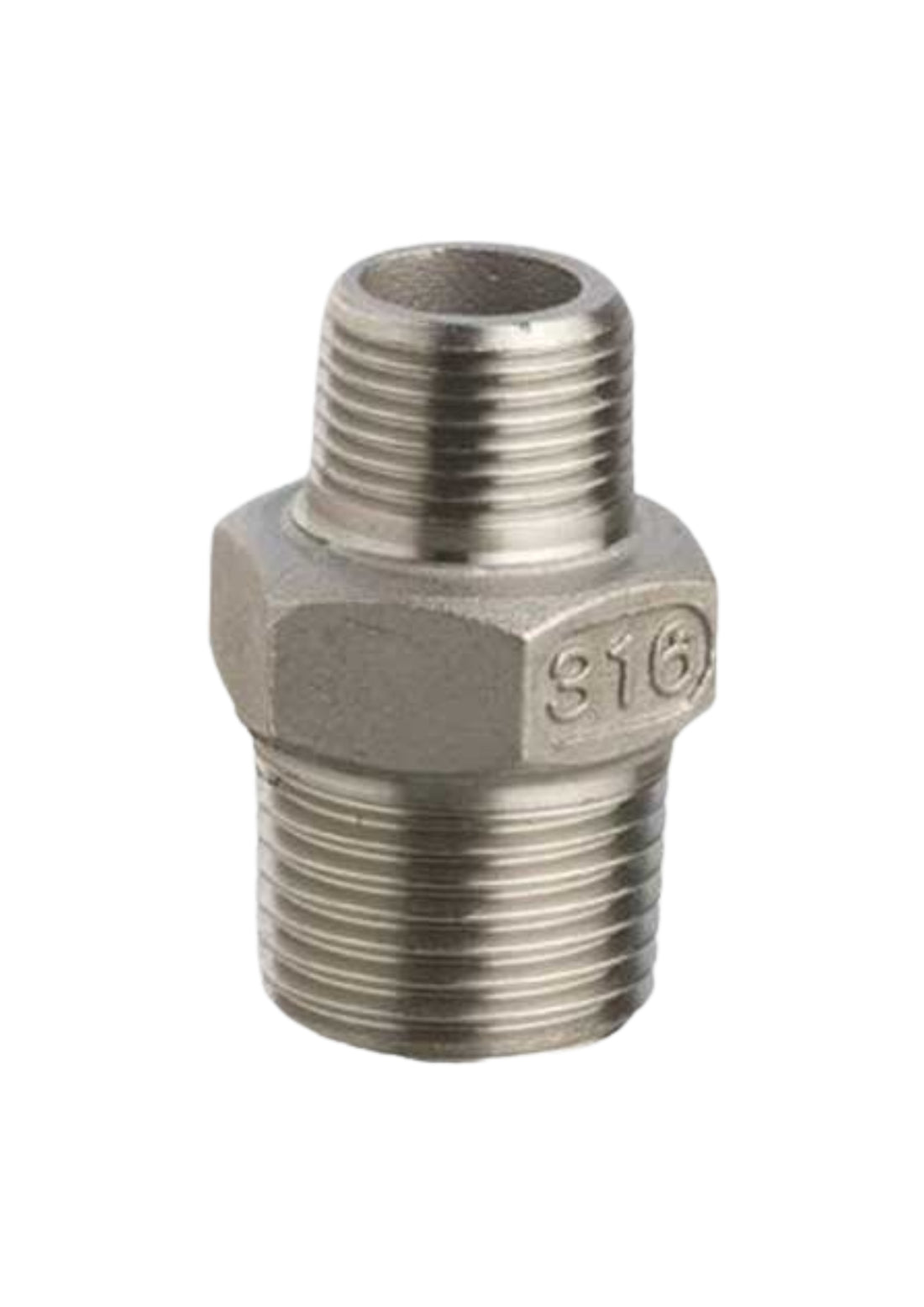 RACCORDO NIPLES RIDOTTO IN ACCIAIO INOX   COD: CD-07910C
