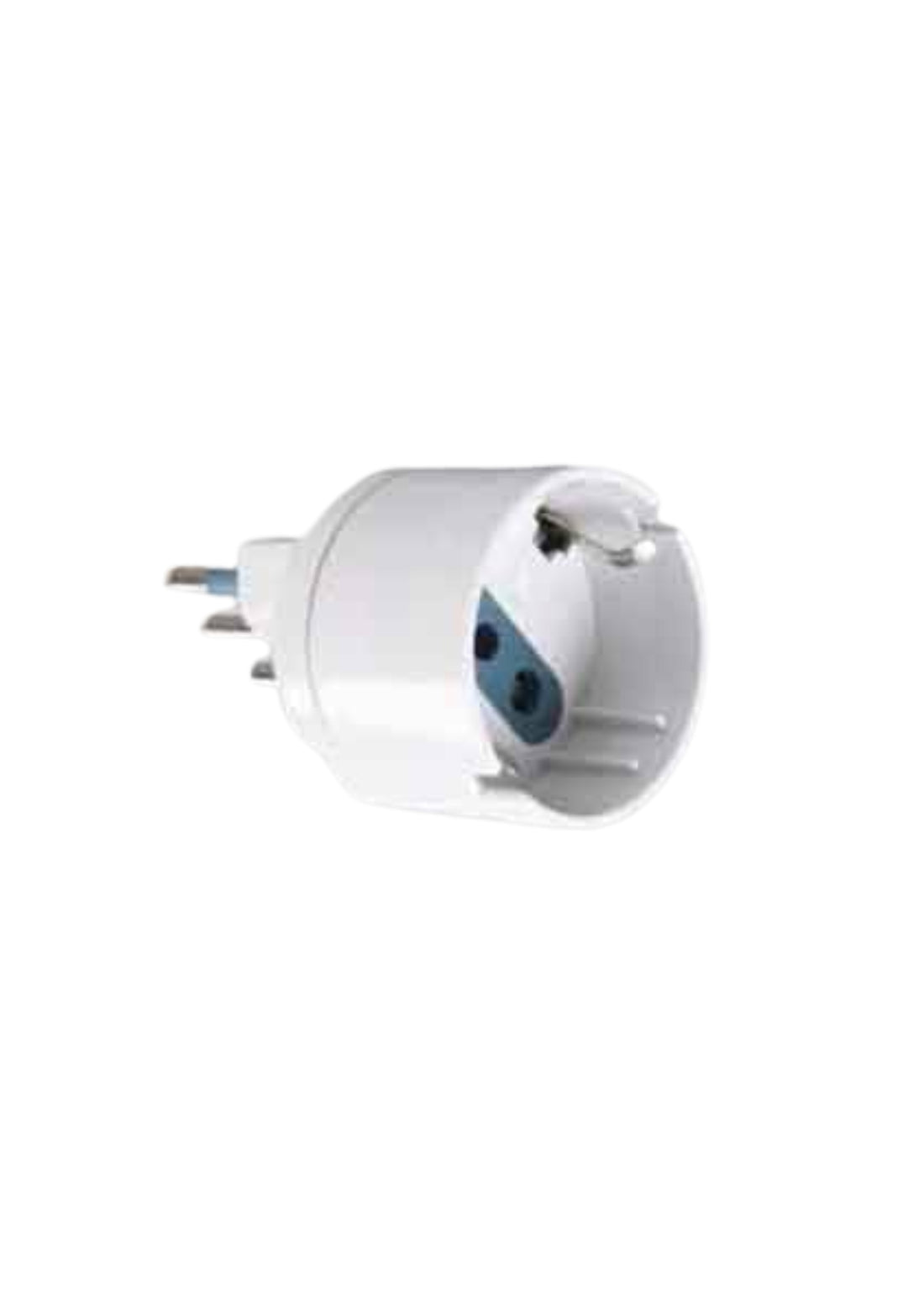 ADATTATORE SEMPLICE SCHUKO/BIVALENTE 10A IDEAL STAR   COD: CD-6920802CF