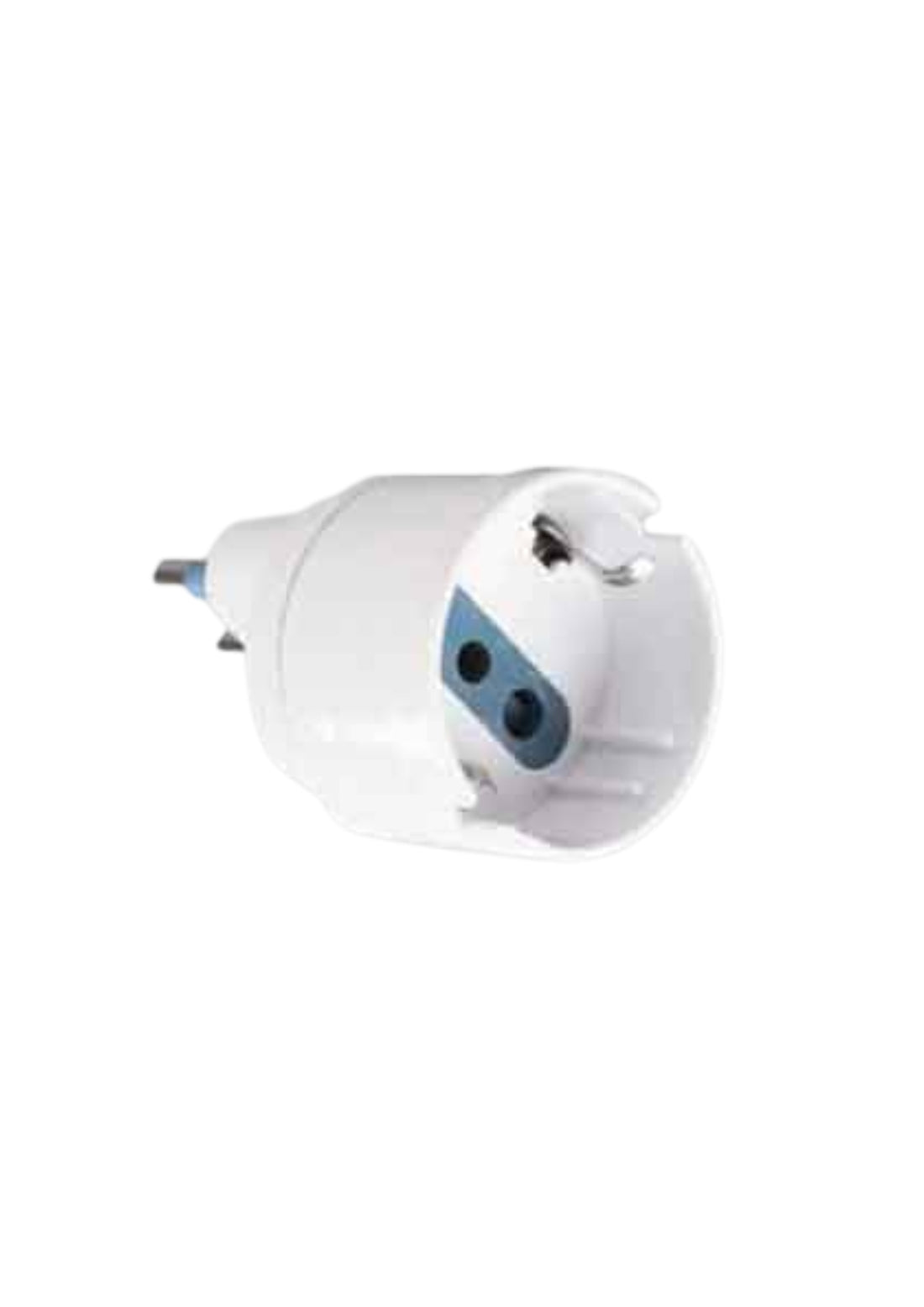 ADATTATORE SEMPLICE SCHUKO/BIVALENTE 16A IDEAL STAR   COD: CD-6921002CF