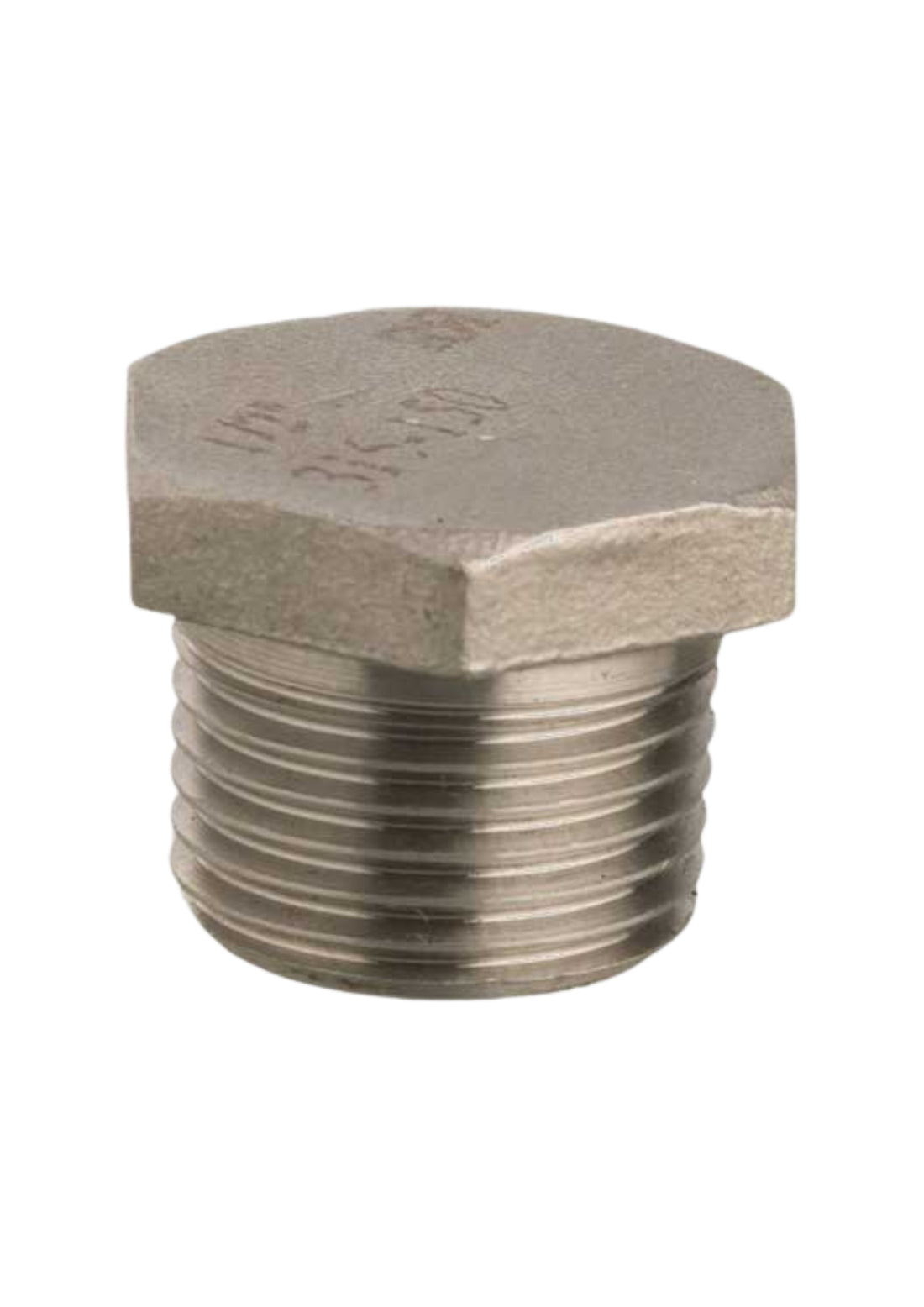 TAPPO MASCHIO IN ACCIAIO INOX   COD: CD-07912C
