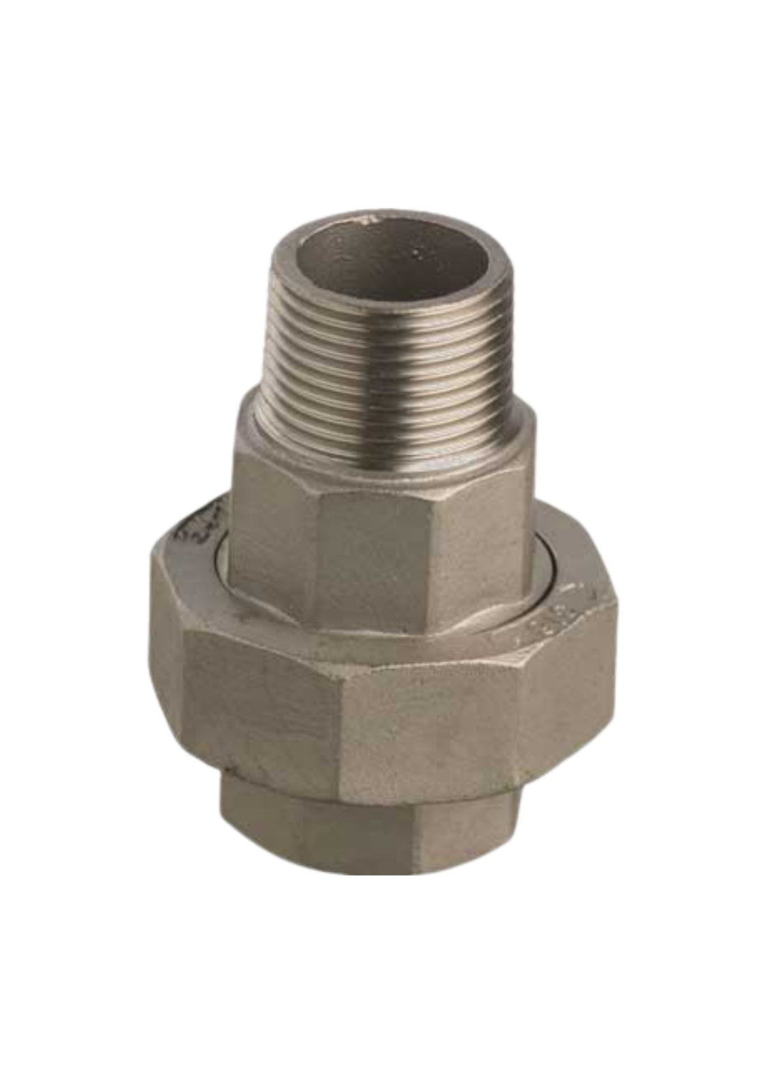 BOCCHETTONE CONICO FILETTATO M/F DRITTO IN ACCIAIO INOX   COD: CD-07916C