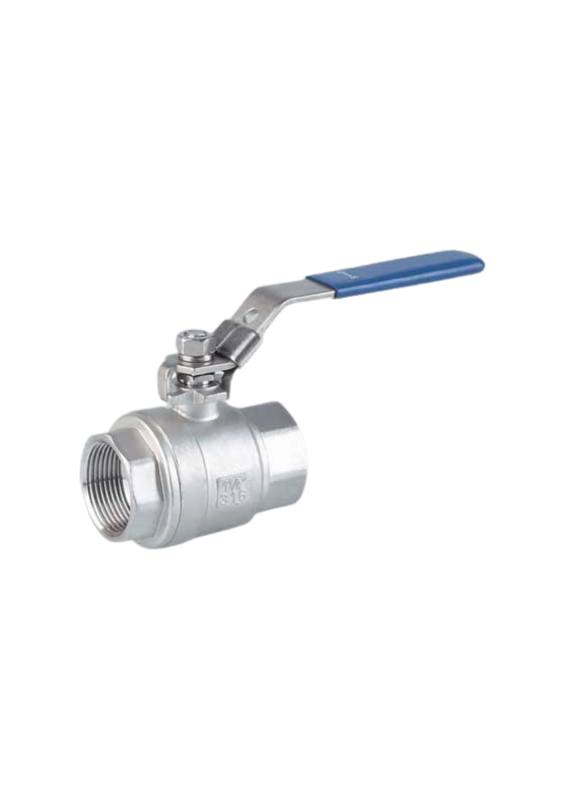VALVOLA A SFERA F/F IN ACCIAIO INOX LUCCHETTABILE   COD: CD-07918C