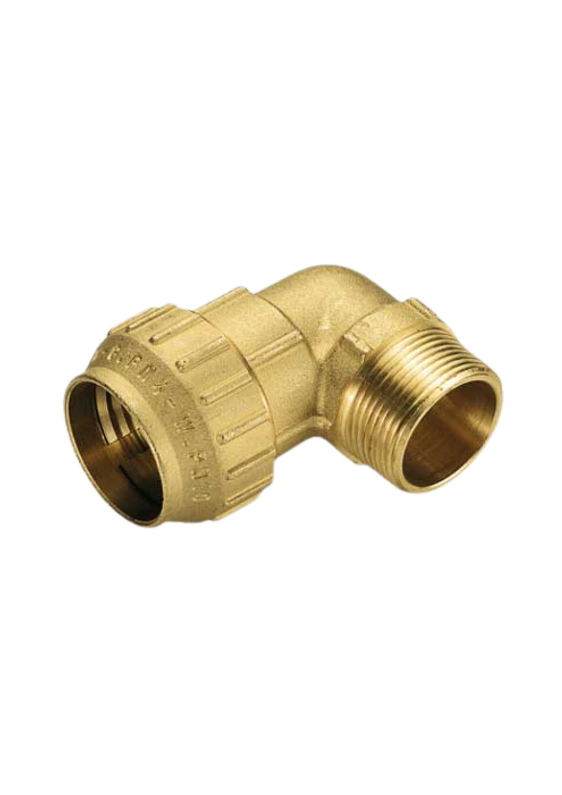 RACCORDO A GOMITO MASCHIO COBRA RING    COD: CD-07210C