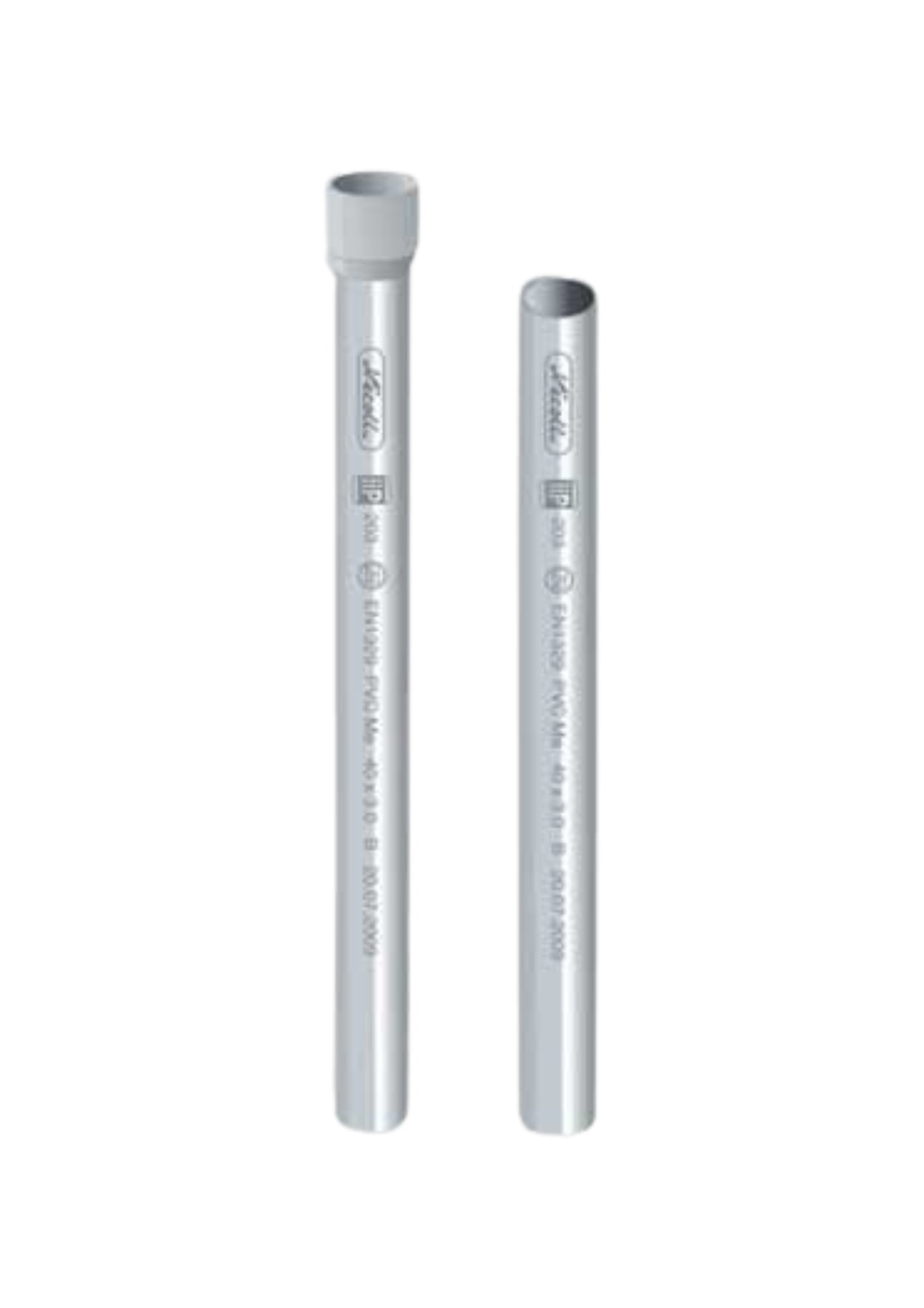 TUBO IN PVC NON BICCHIERATO   COD: CD-08400C