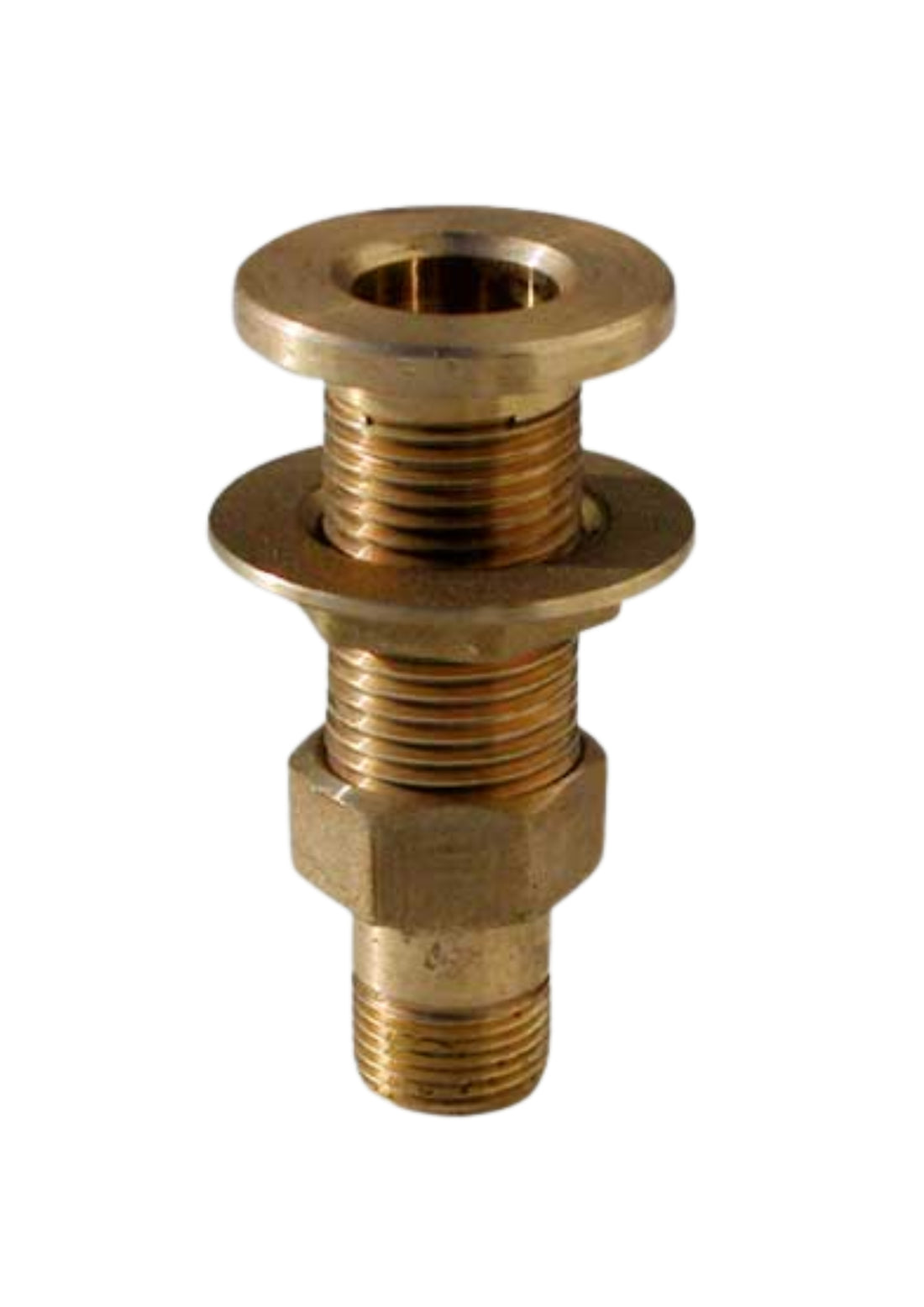 RACCORDO CON CODOLO PER CASSONE IN OTTONE  COD:CD-06710C