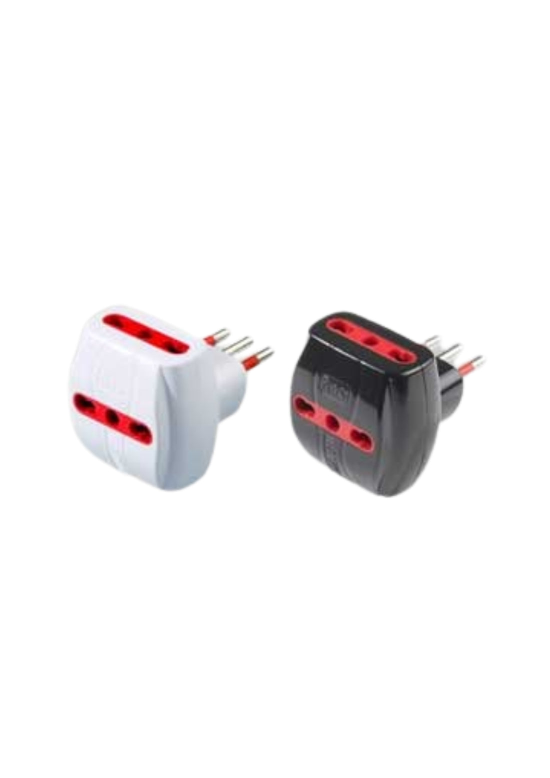 ADATTATORE TRIPLO CON PROTEZIONE 10A ROSI    COD: CD-67743CF