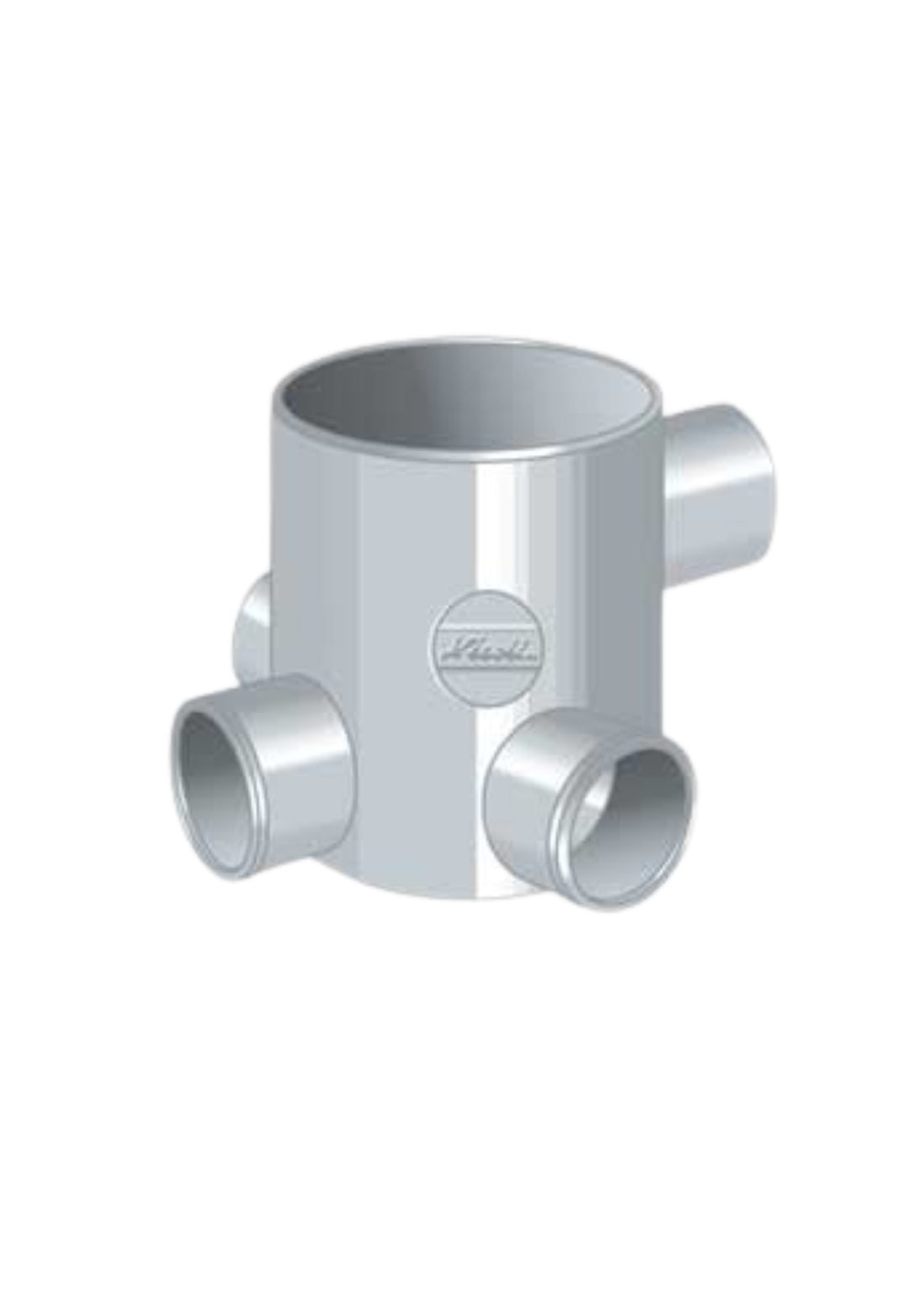 POZZETTO A PAVIMENTO 4 VIE BASSO  COD: CD-08456C