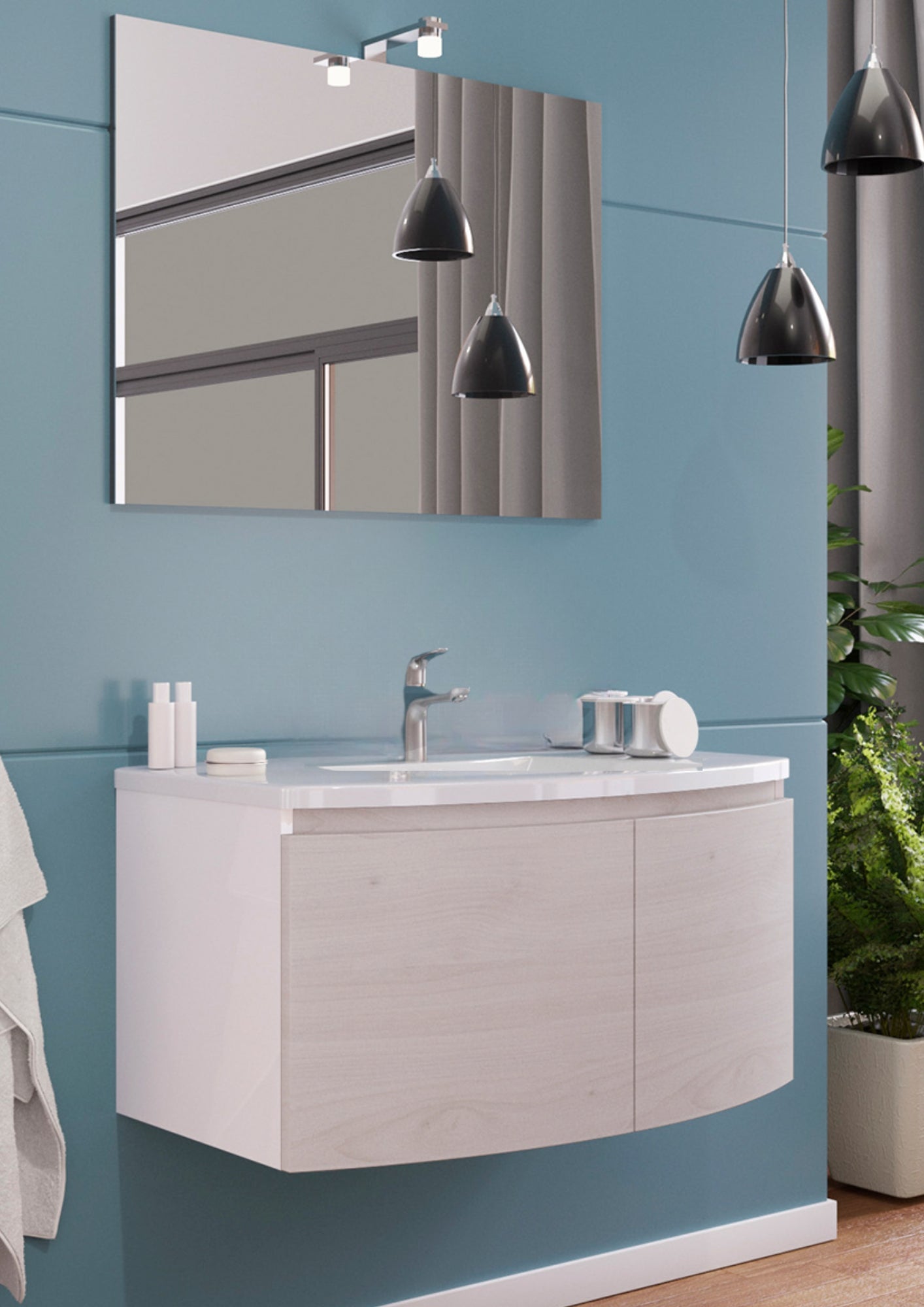 COMPOSIZIONE SOSPESA GIULIA ROVERE NORDICO 80 COD: CD-AB0082CM