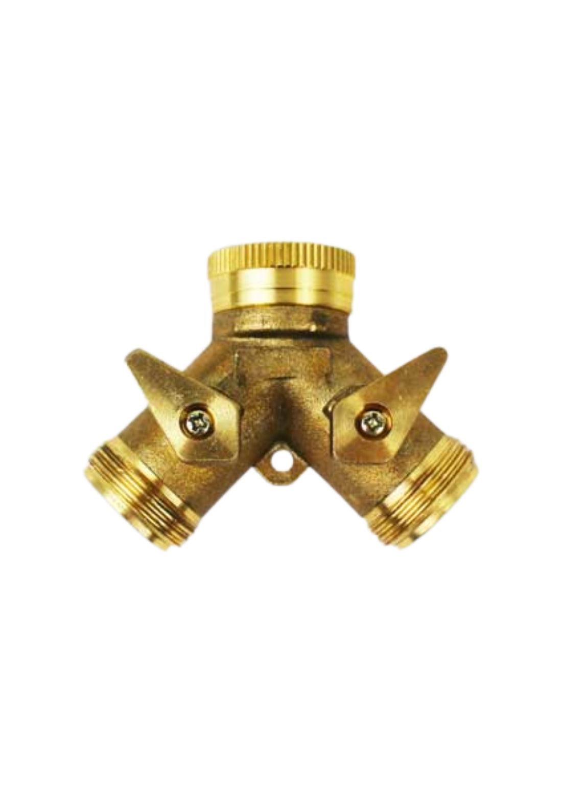 PRESA RUBINETTO DOPPIA USCITA IN OTTONE   COD: CD-4005002CF