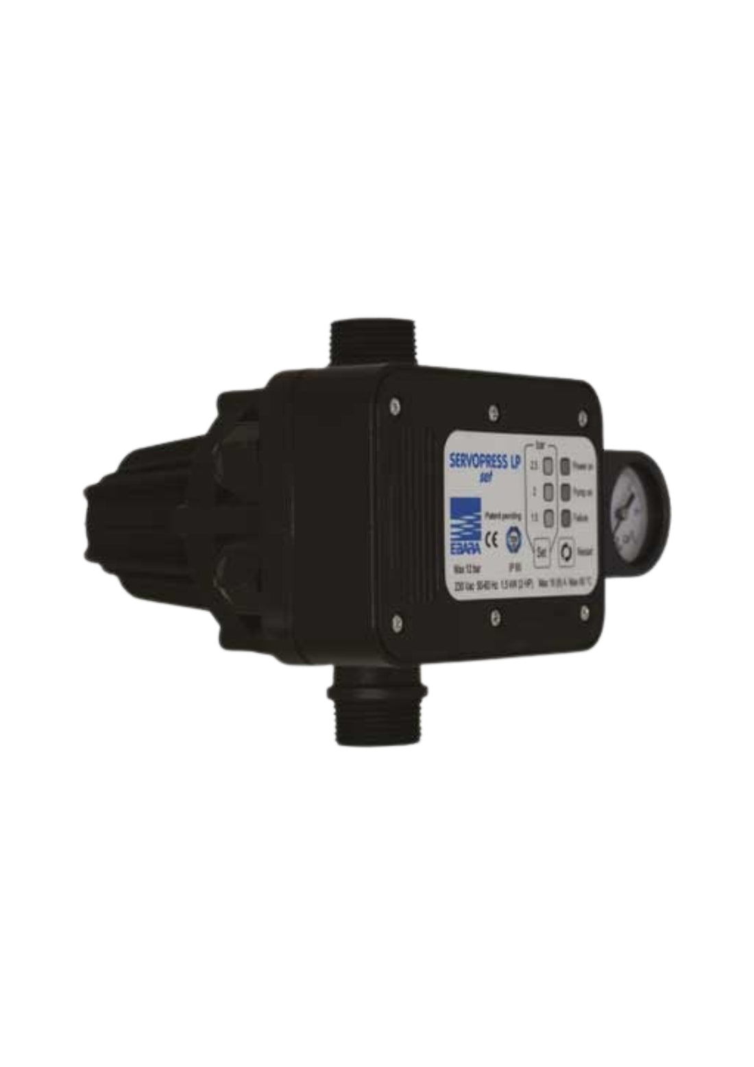 SERVOPRESS REGOLABILE CON MANOMETRO    COD: CD-14179