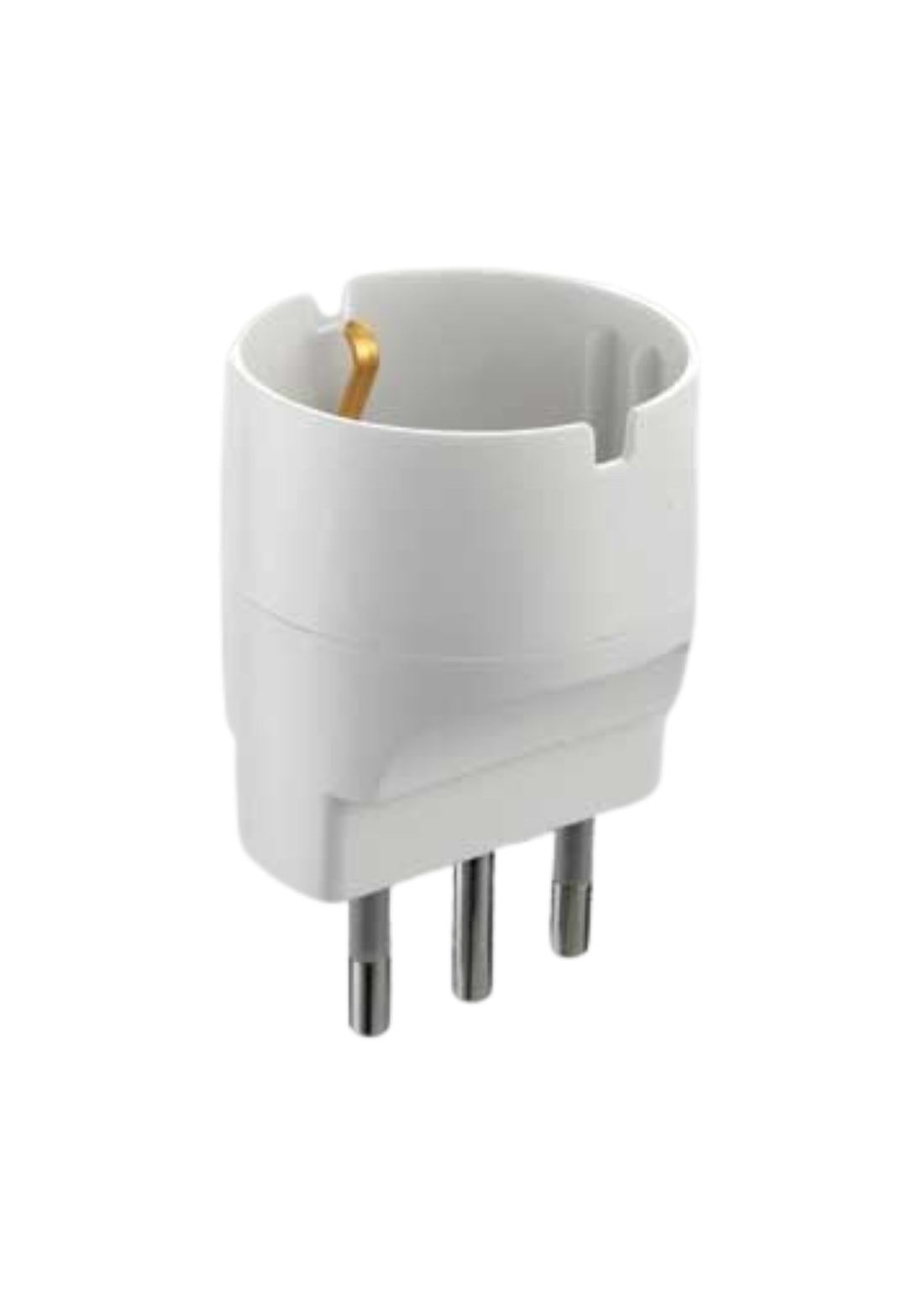 ADATTATORE SEMPLICE SCHUKO 10A    COD: CD-67756CF