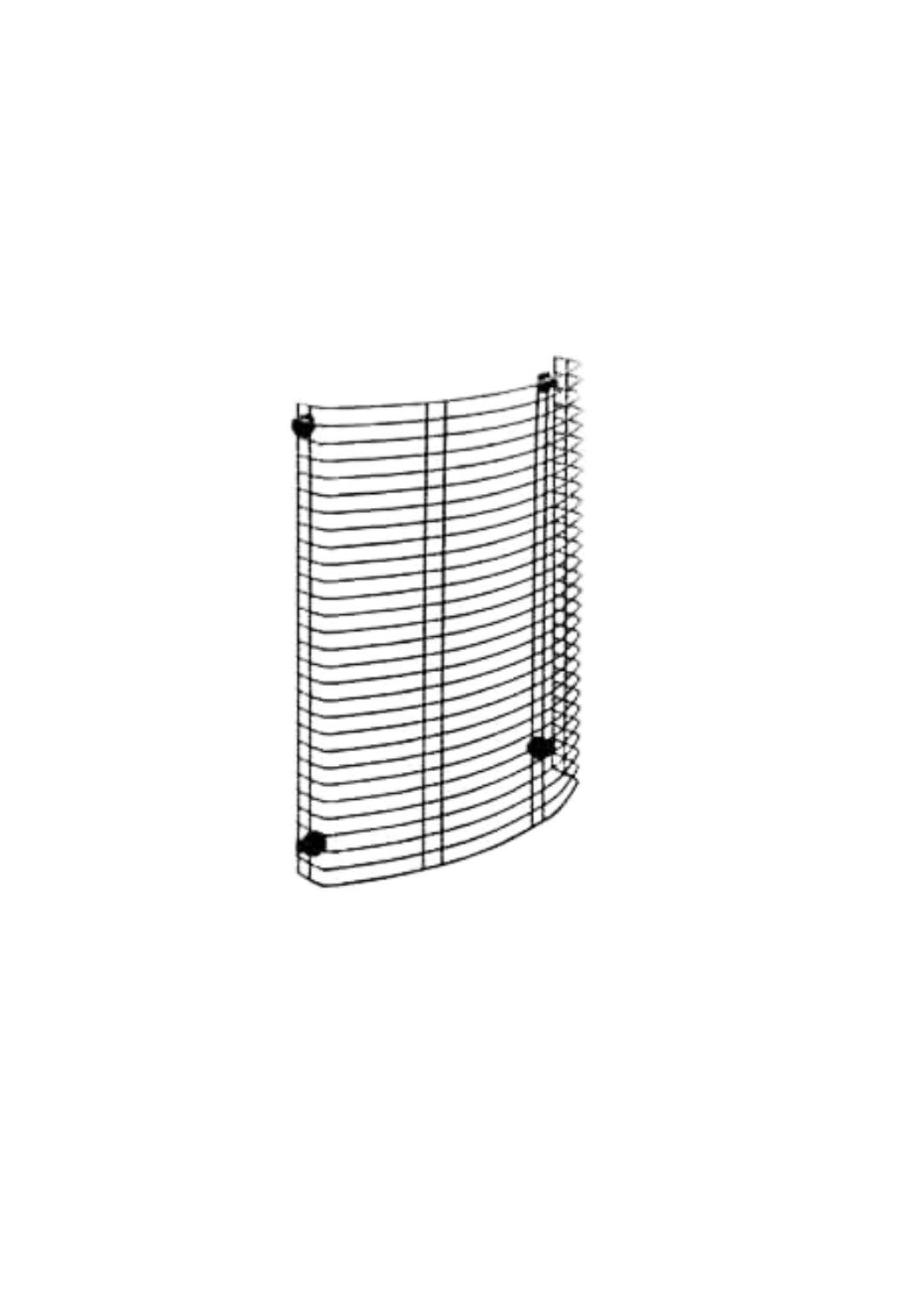 GRIGLIA SALVAUSTIONI OVALE COD: CD-5009902CF