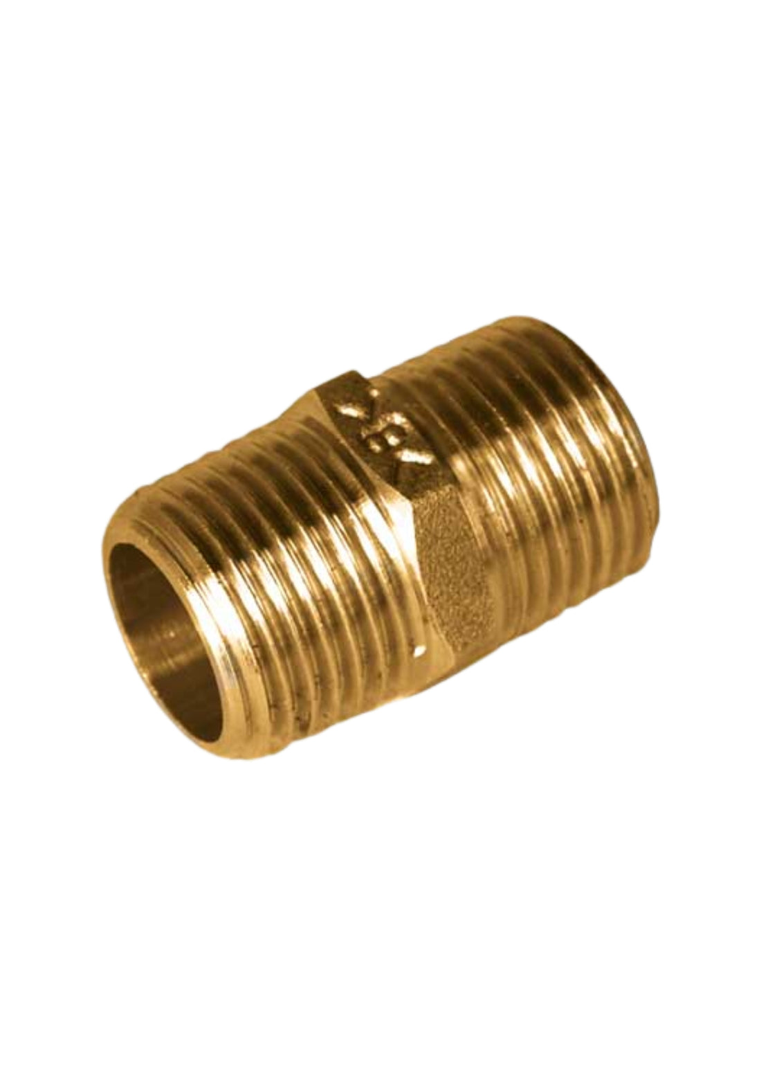 NIPLES LUNGO 7 FILETTI OTTONE GIALLO    COD: CD-06927C
