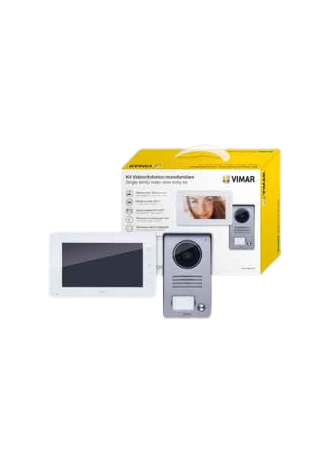 KIT VIDEOCITOFONO MONOFAMILIARE &