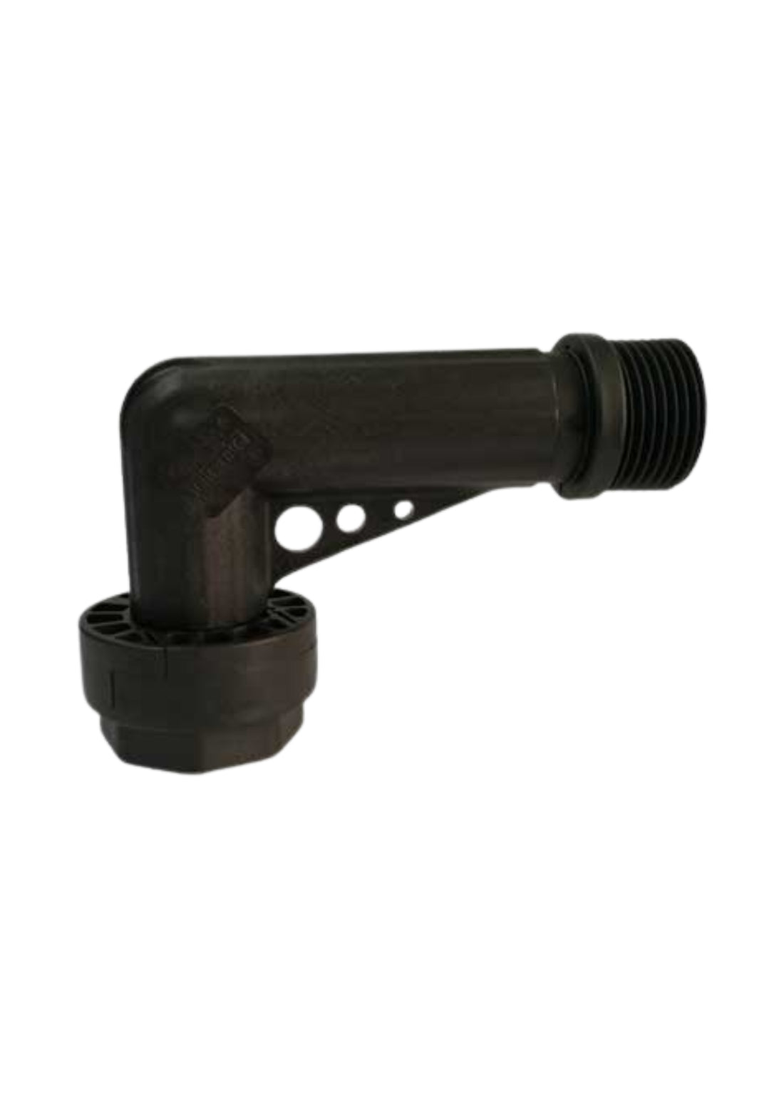 RACCORDO CURVO IN PLASTICA MF C/BOCCHETTONE    COD: CD-1432206C