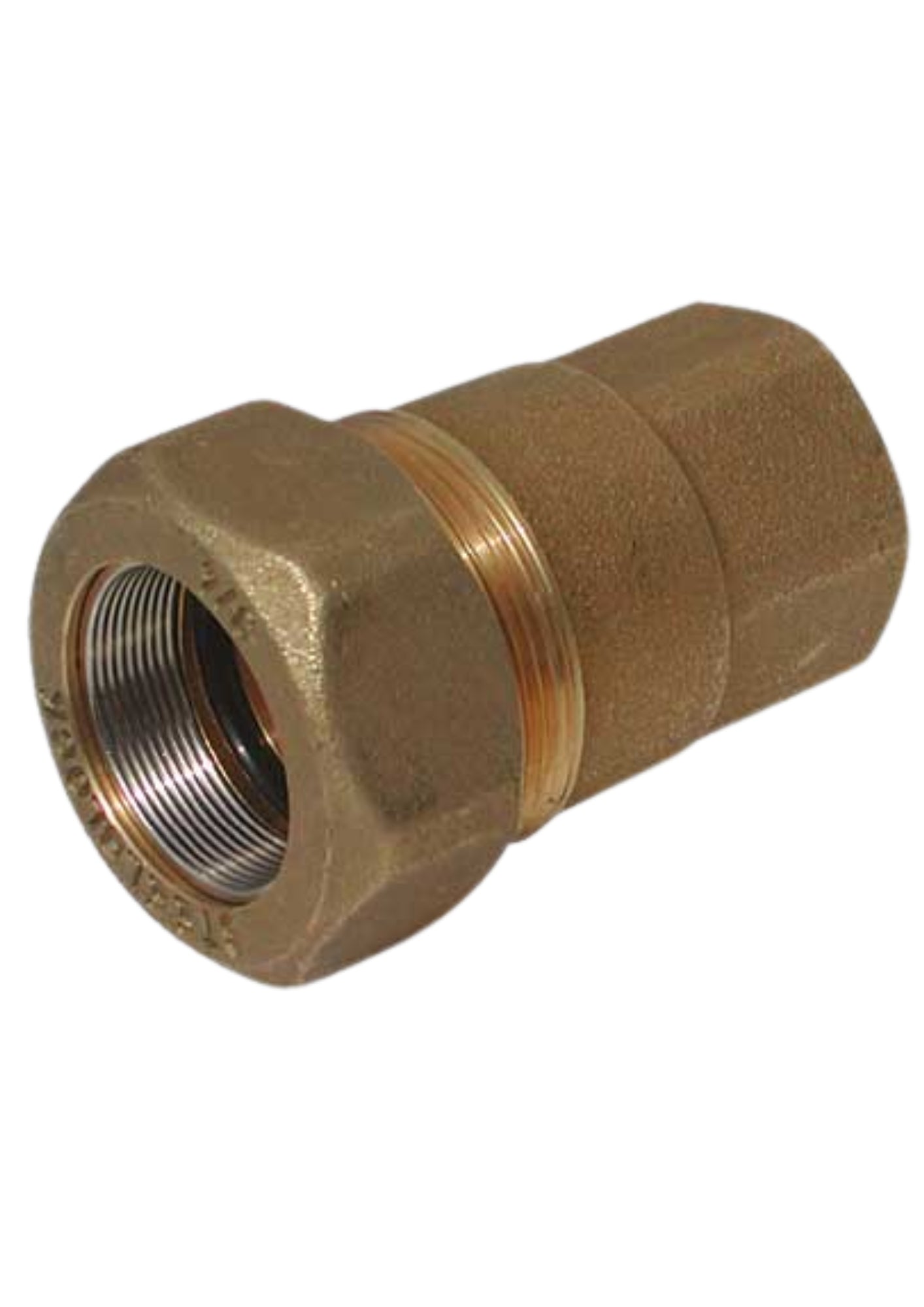 RACCORDO DI CONGIUNZIONE IN OTTONE FEMMINA  COD:CD-06802C