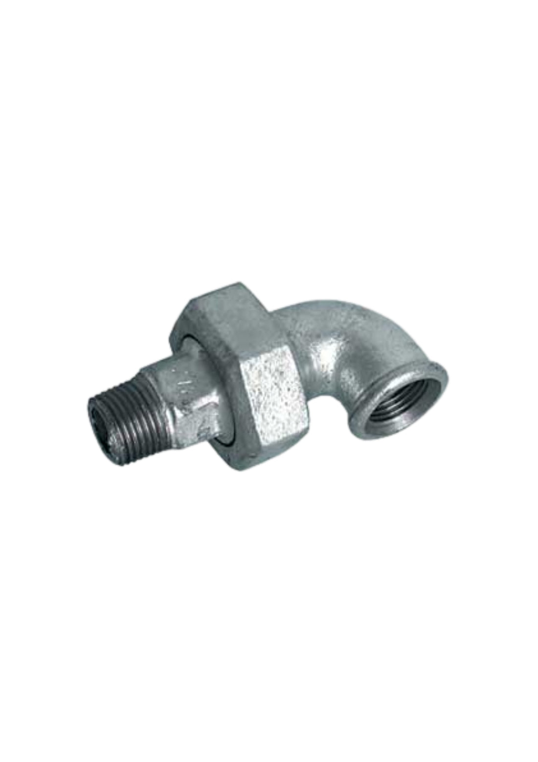 GOMITO A 90° M.F. CON BOCCHETTONE CONICO   COD: CD-71008CF