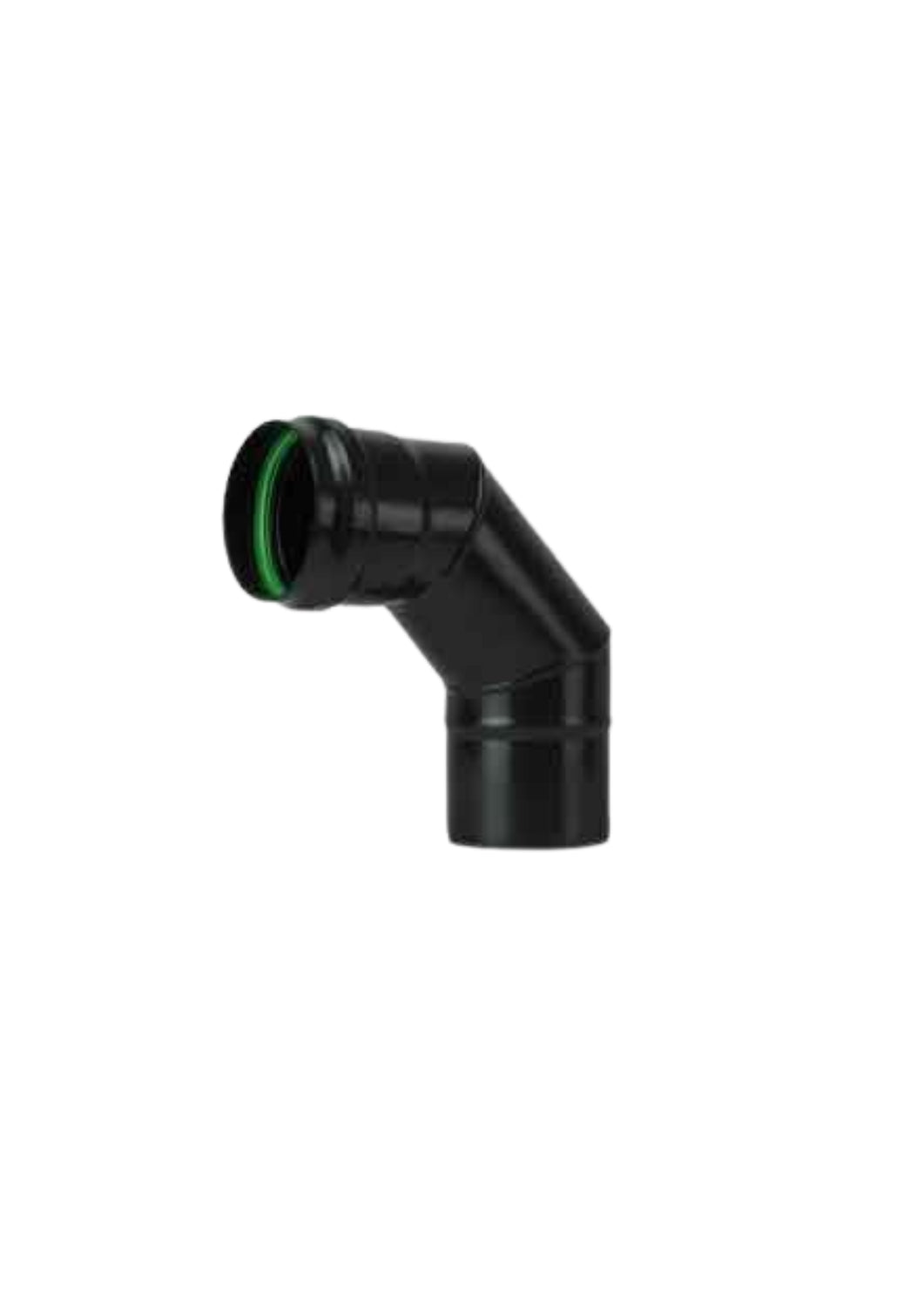 GOMITO A 90° PER STUFE A PELLET &